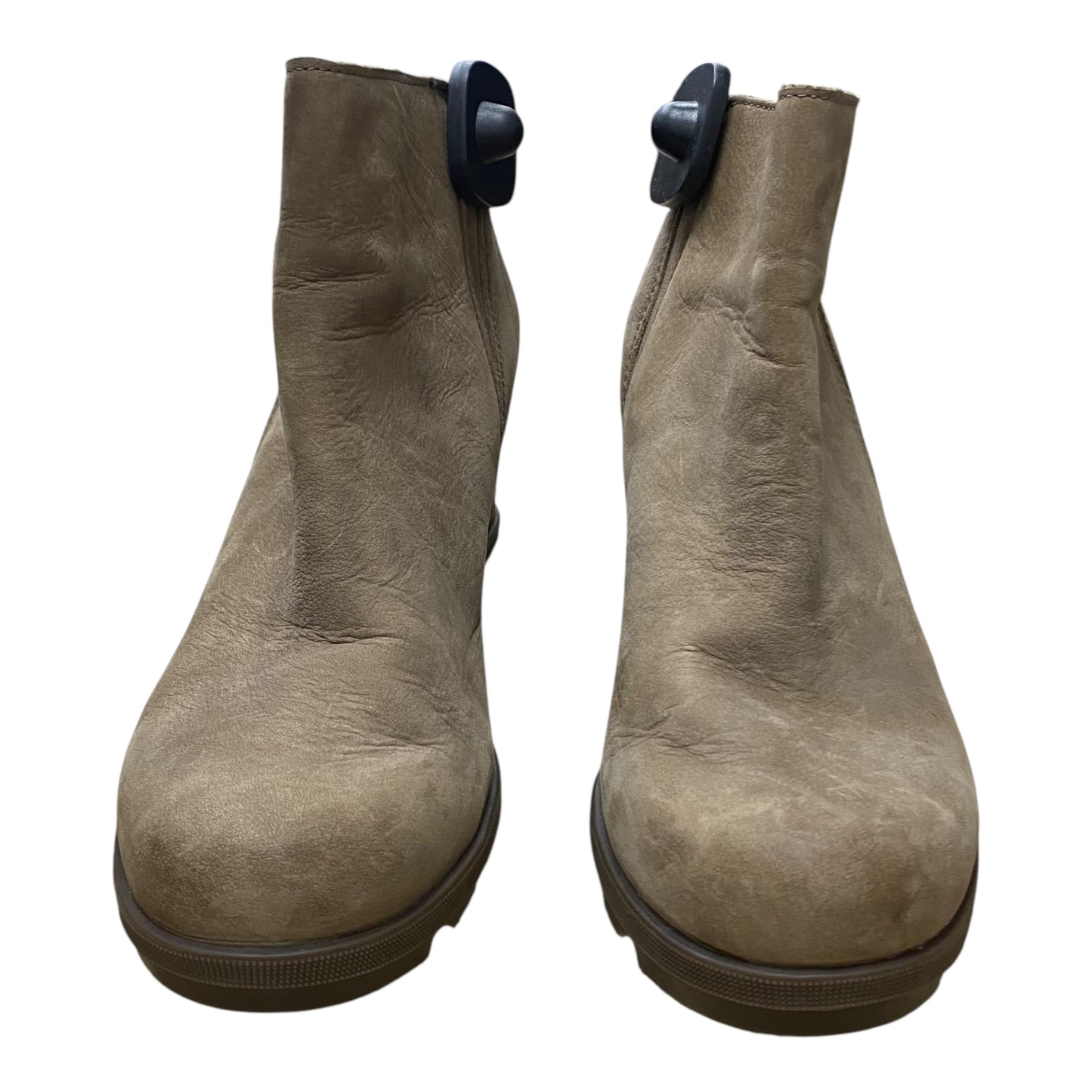 Boots Ankle Heels By Sorel In Brown, Size:10