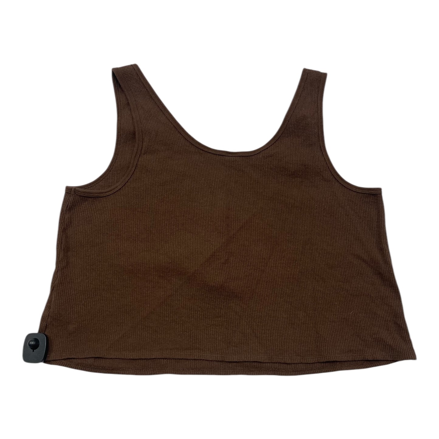 Top Sleeveless By Old Navy In Brown, Size:L