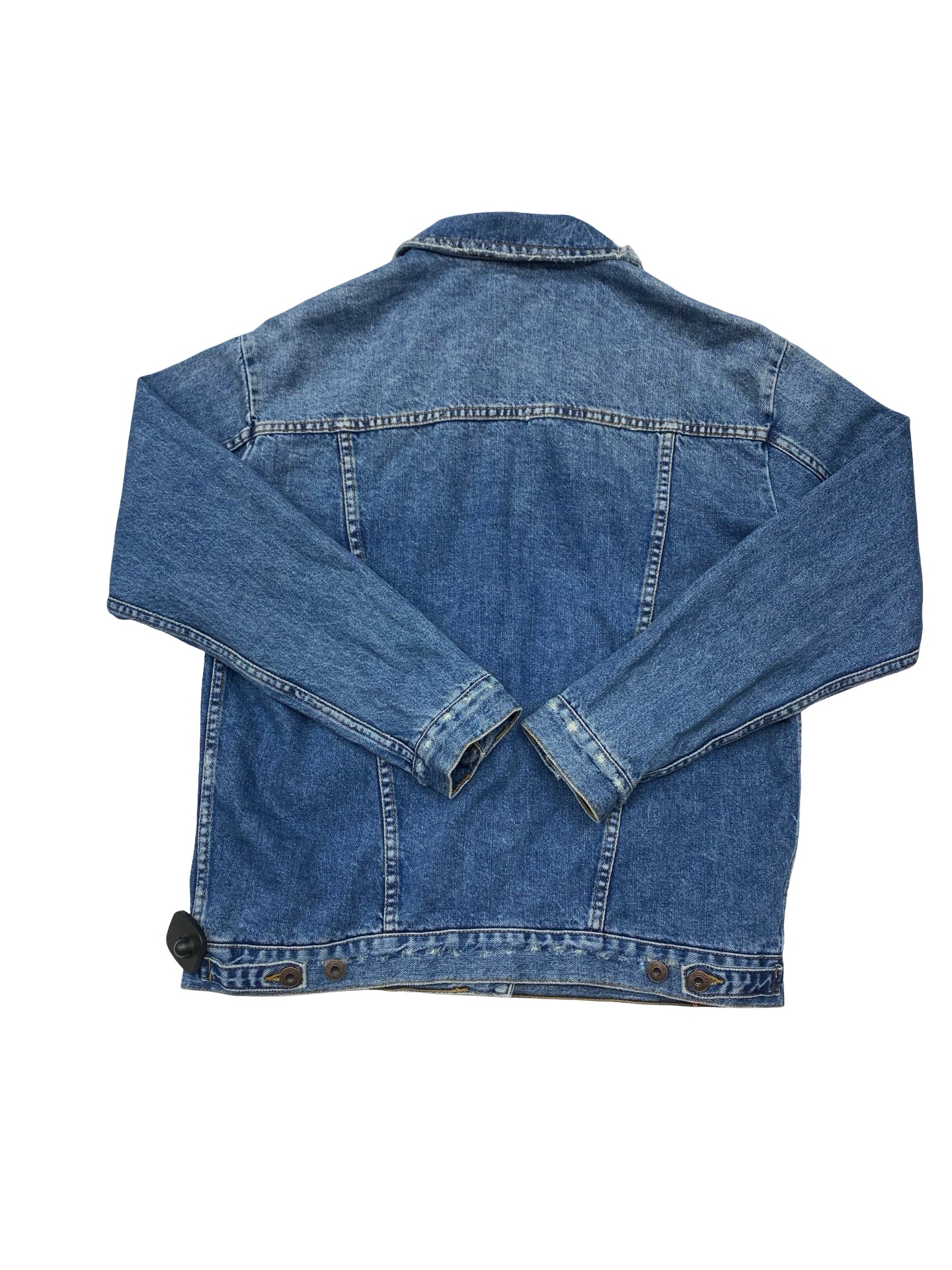 Jacket Denim By Free People In Blue Denim, Size:S