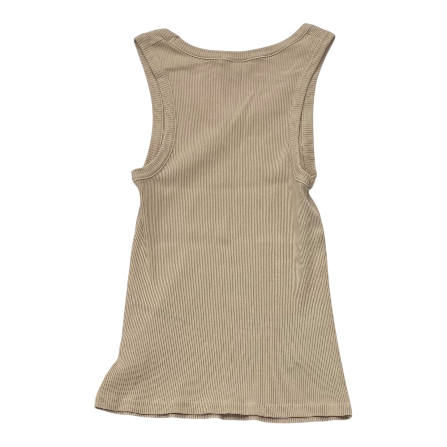 Top Sleeveless By Agolde In Beige, Size:M