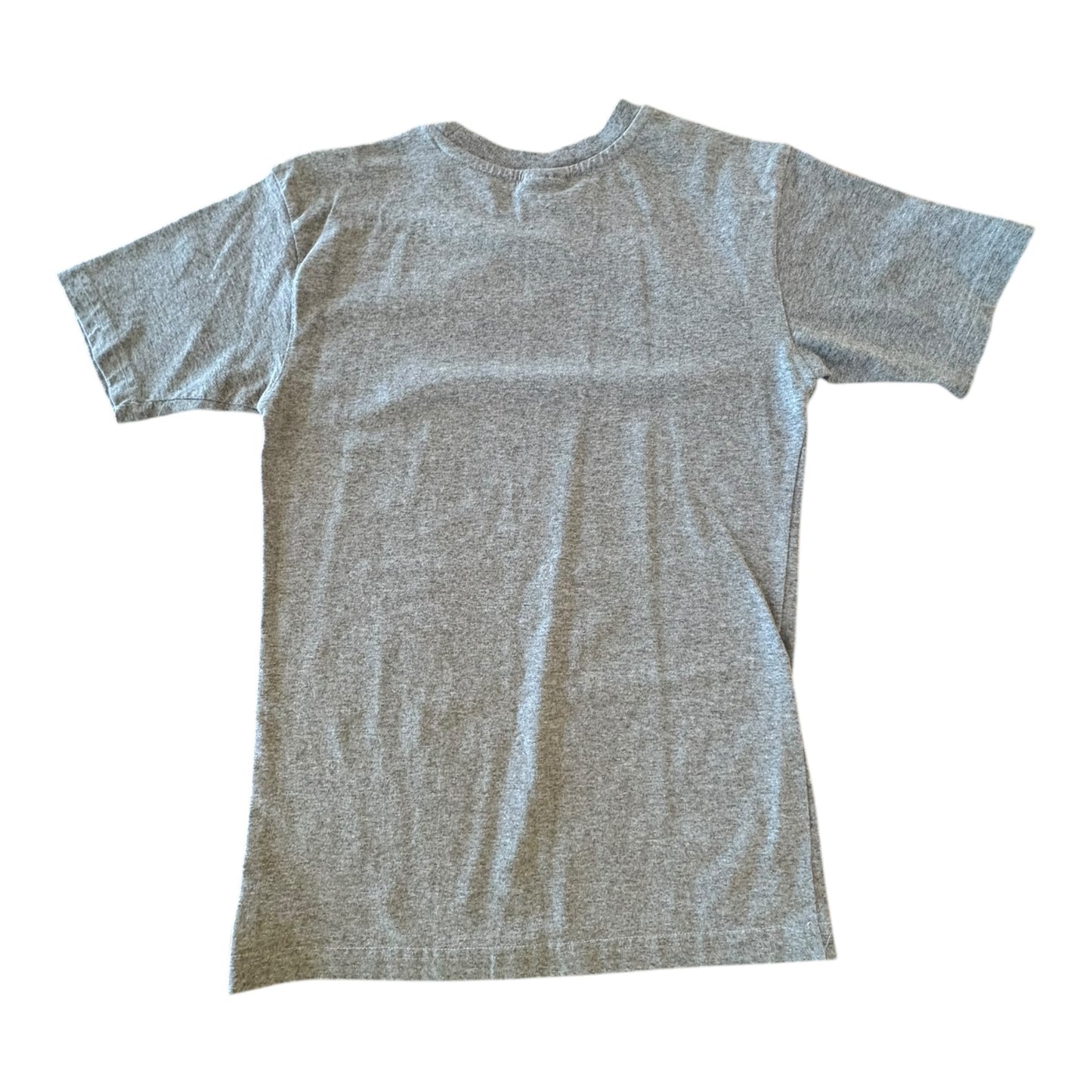 Athletic Top Ss By Reebok In Grey & Purple, Size:L