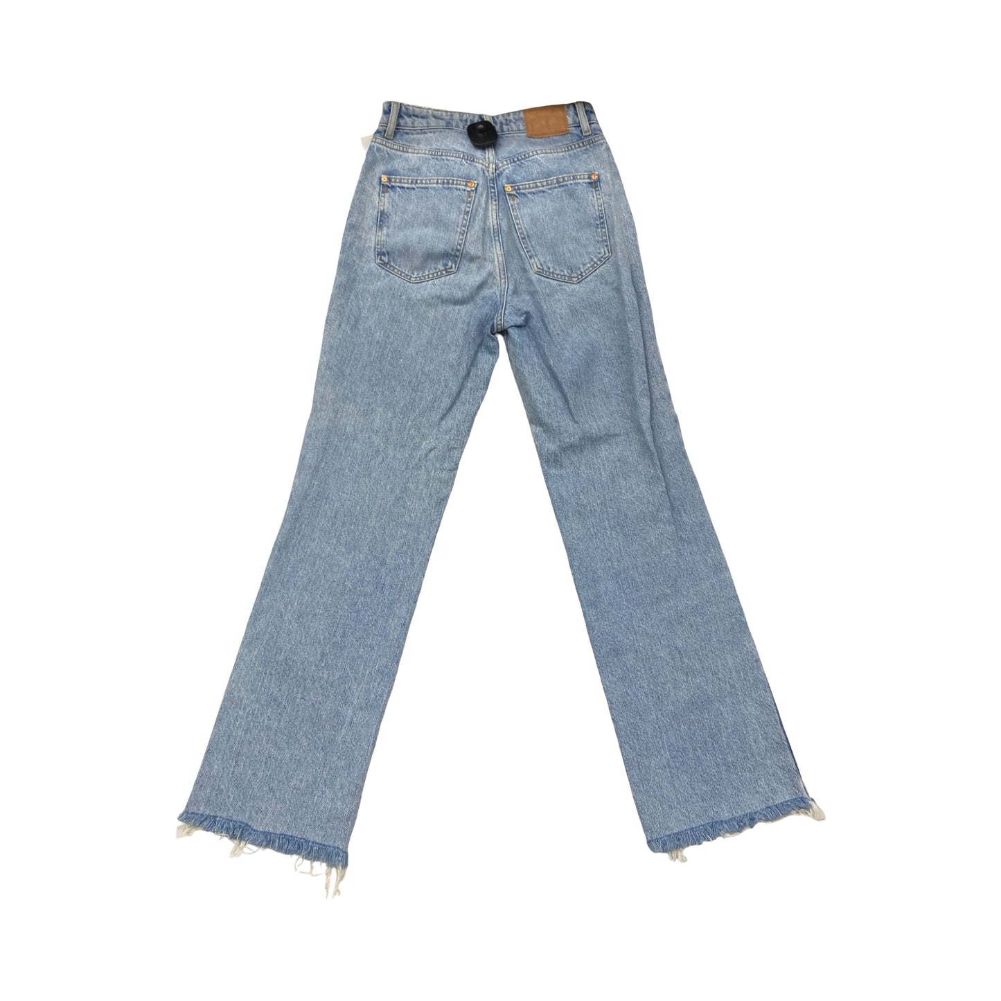 Jeans Straight By Zara In Blue, Size:2