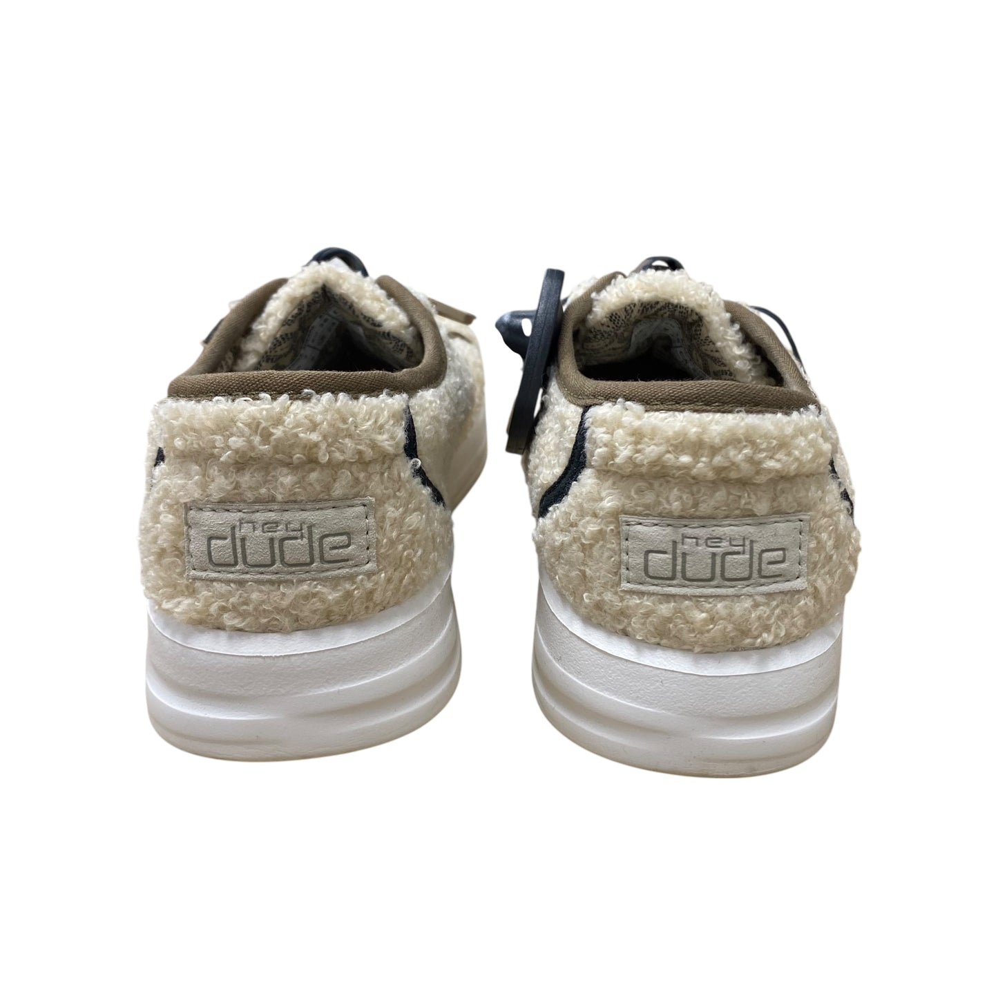 Shoes Sneakers By Hey Dude In Beige, Size:7