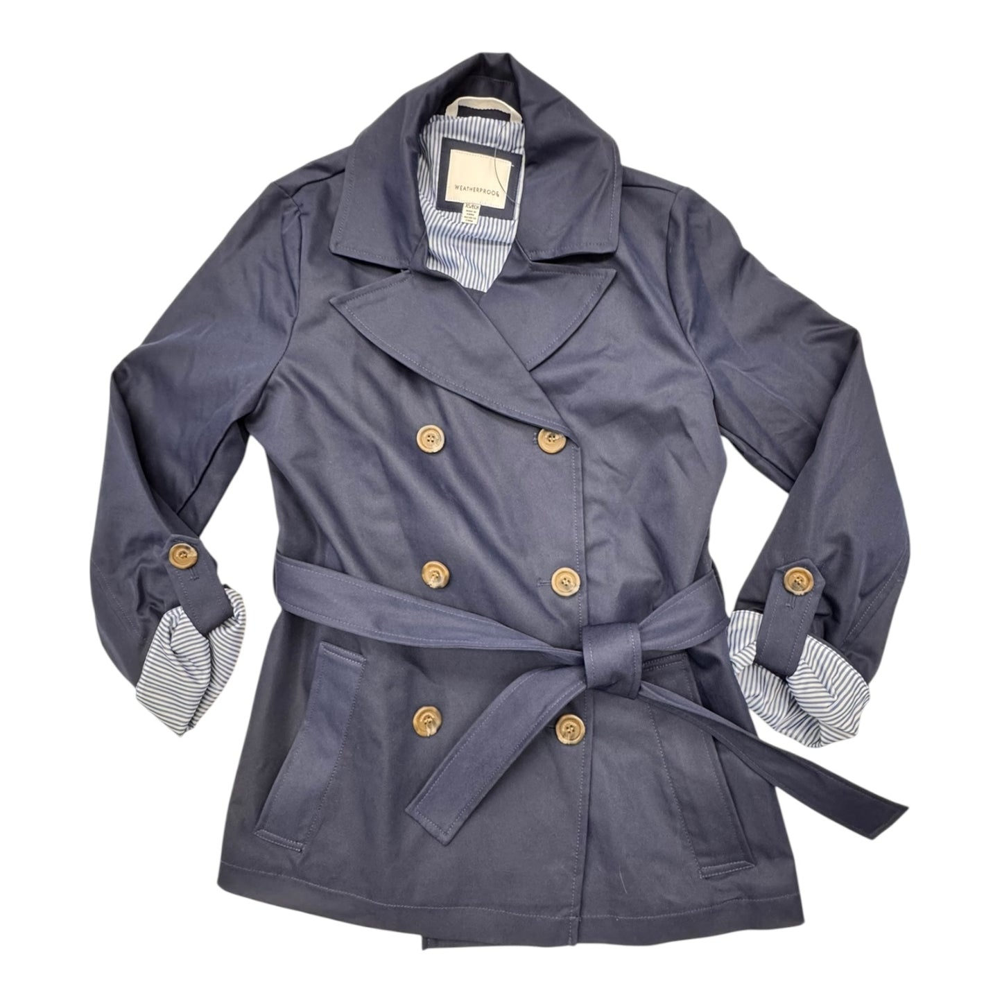 Jacket Other By Weatherproof In Navy, Size:Xs