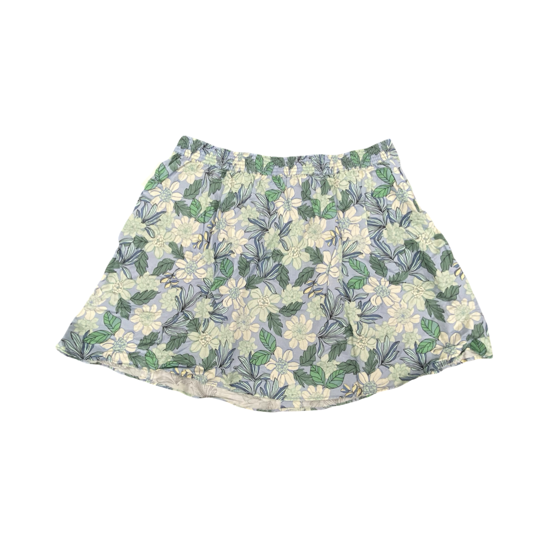 Skirt Midi By Loft In Floral Print, Size:L