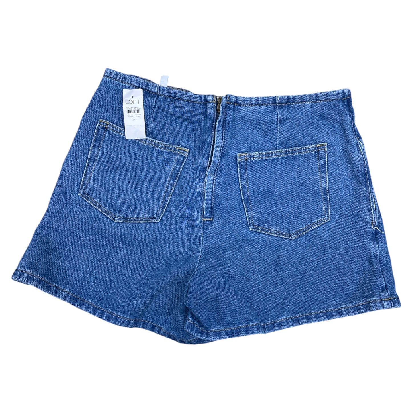 Skort By Loft In Blue Denim, Size:6