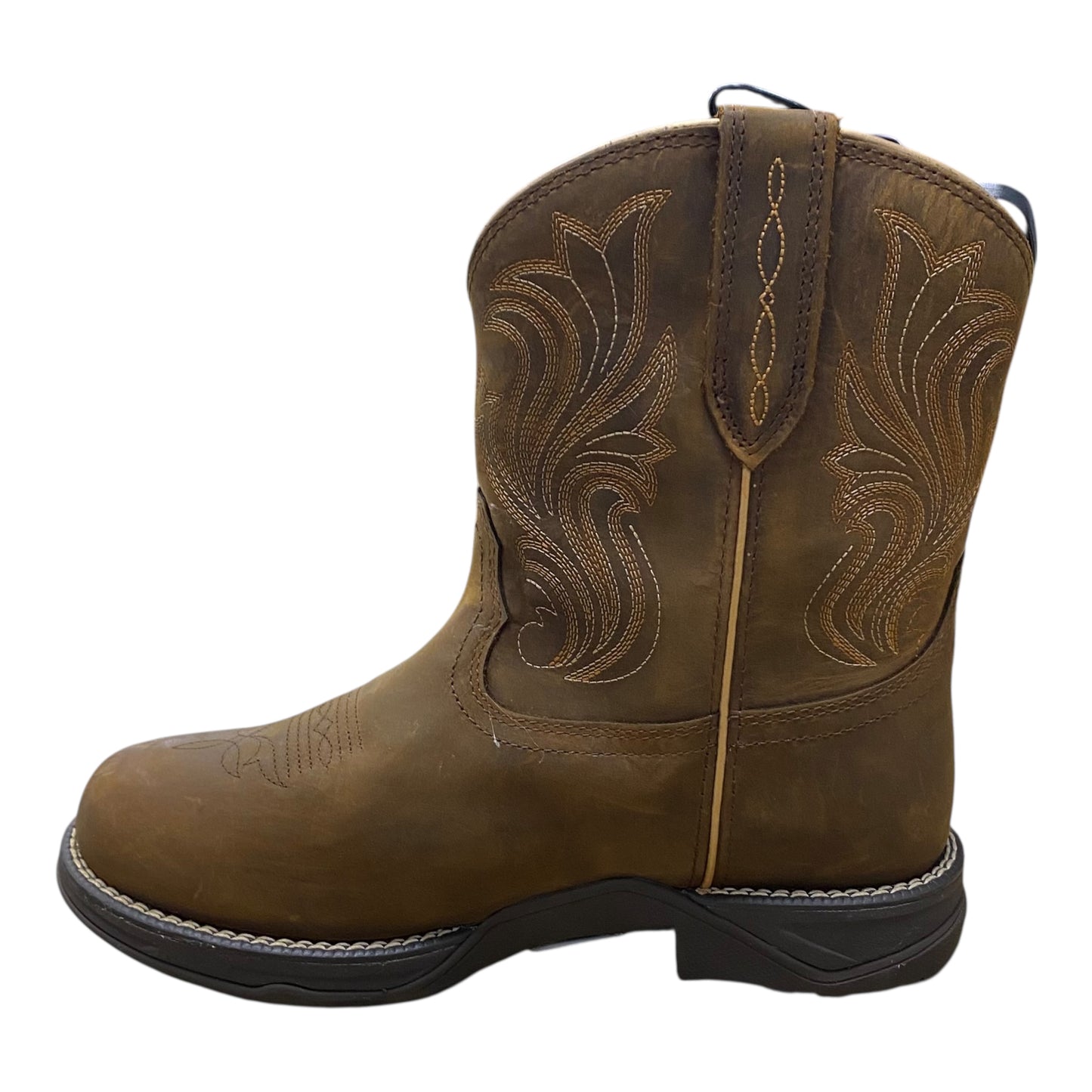 Boots Western By Ariat In Brown, Size:9