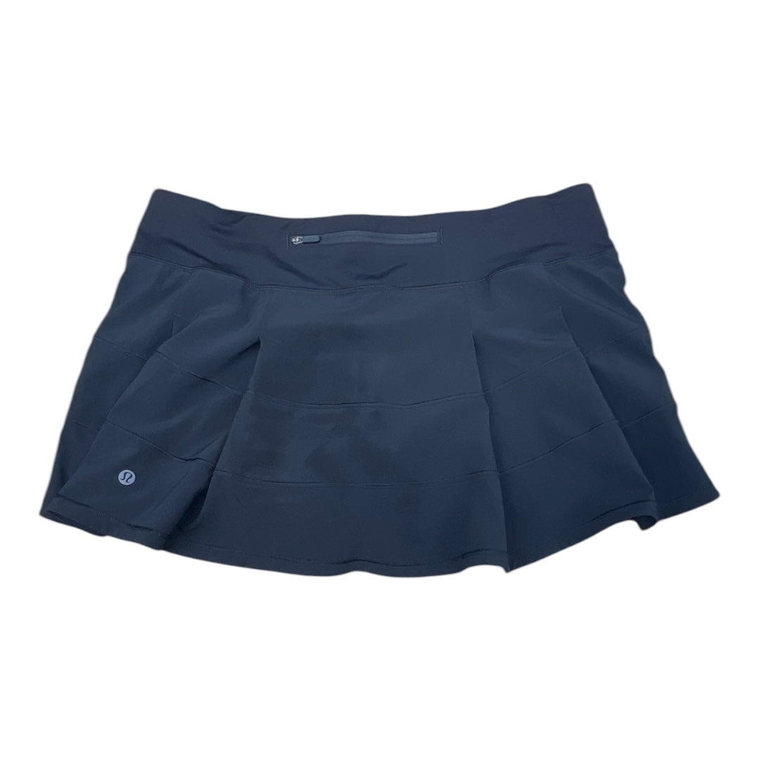 Athletic Skort By Lululemon In Black, Size:10