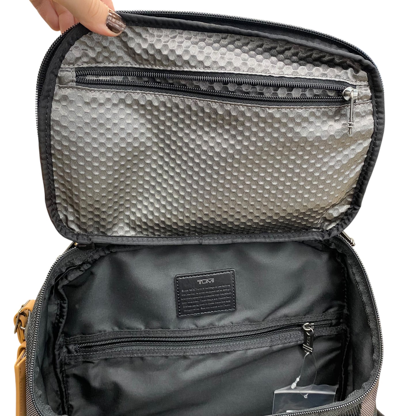 Backpack Designer By Tumi In Camouflage Print, Size:Large