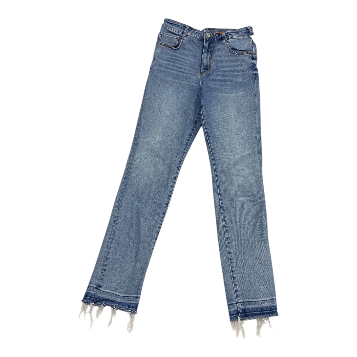 Jeans Skinny By Pilcro In Blue Denim, Size:8