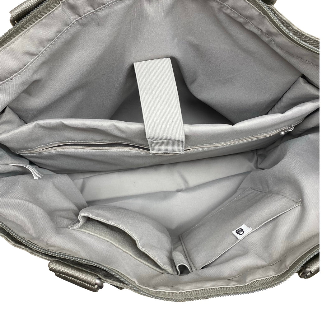 Handbag By Baggallini In Grey, Size:Medium