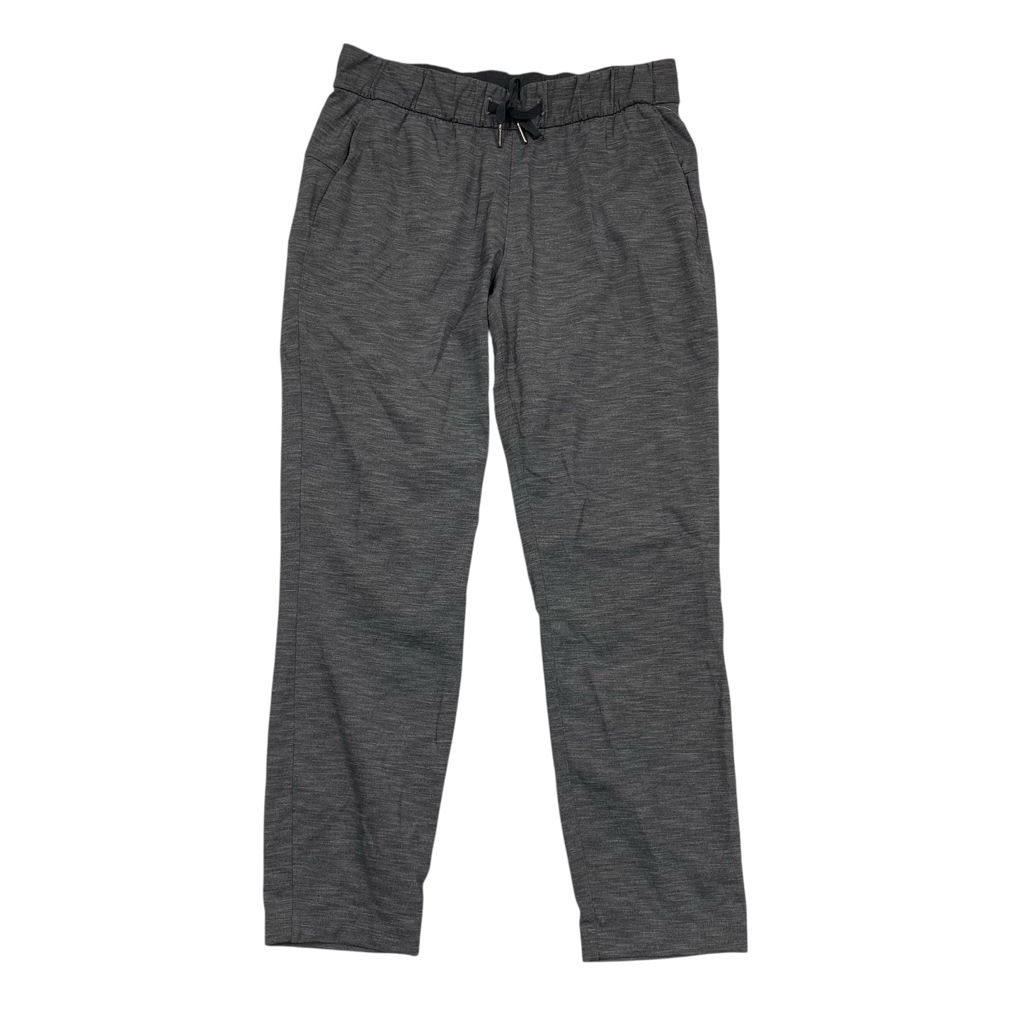 Athletic Pants By Lululemon In Grey, Size:6