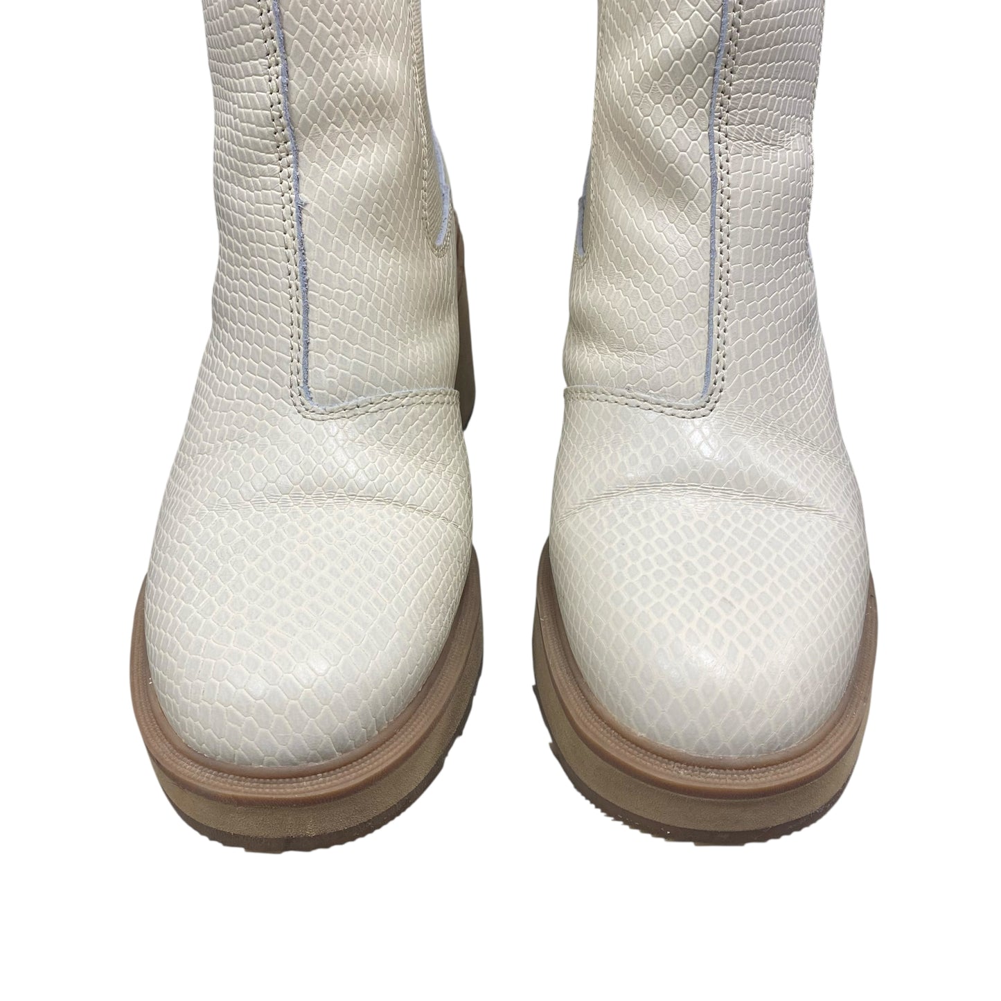 Boots Designer By Sorel In Cream, Size:8.5