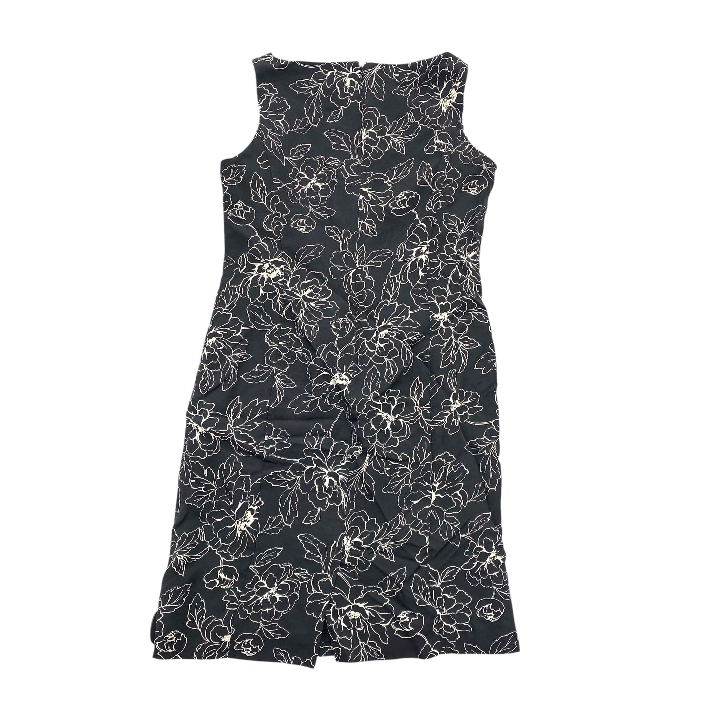 Dress Party Short By Ann Taylor In Black & White, Size:6P