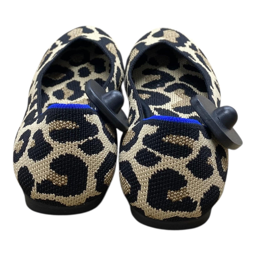 Shoes Designer By Rothys In Animal Print, Size:8.5
