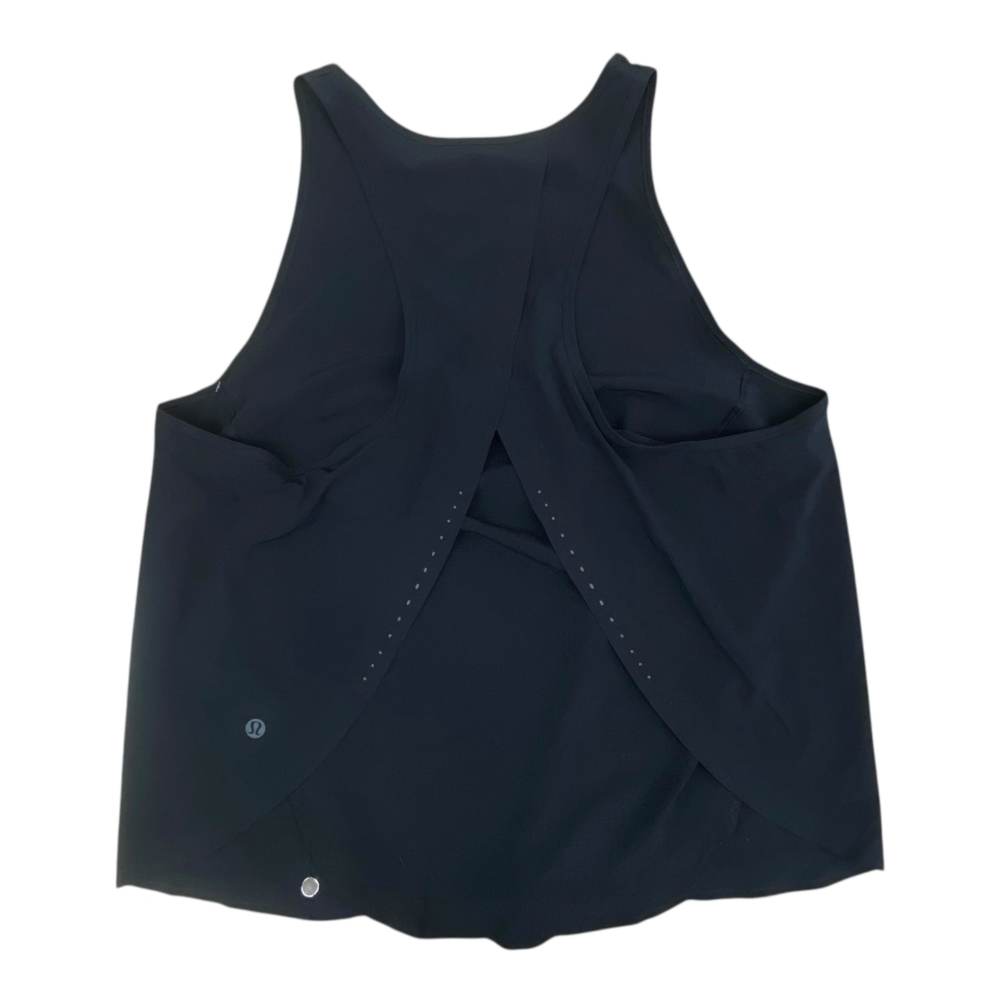 Athletic Tank Top By Lululemon In Black, Size:L