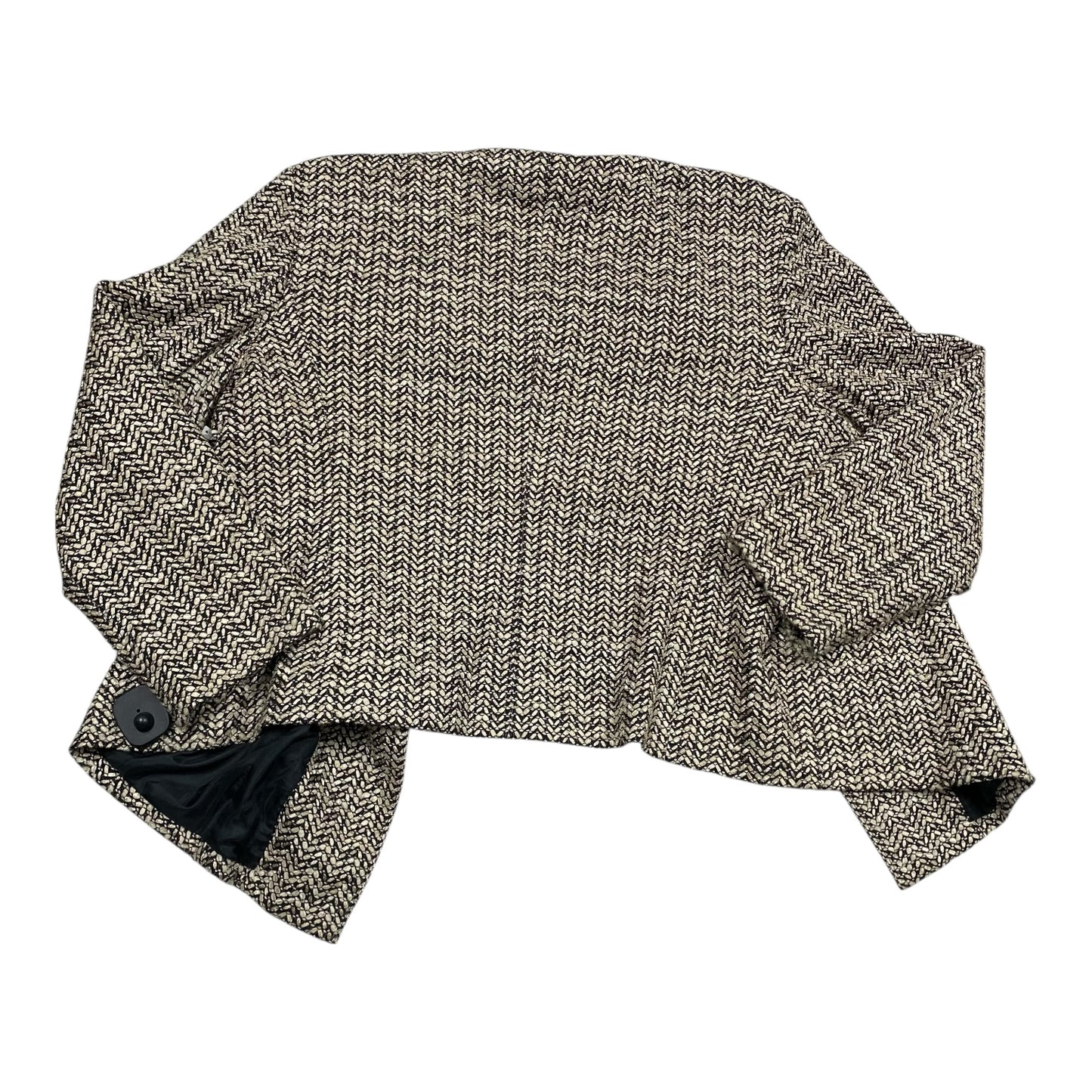 Blazer By Talbots In Black & Brown, Size:2X