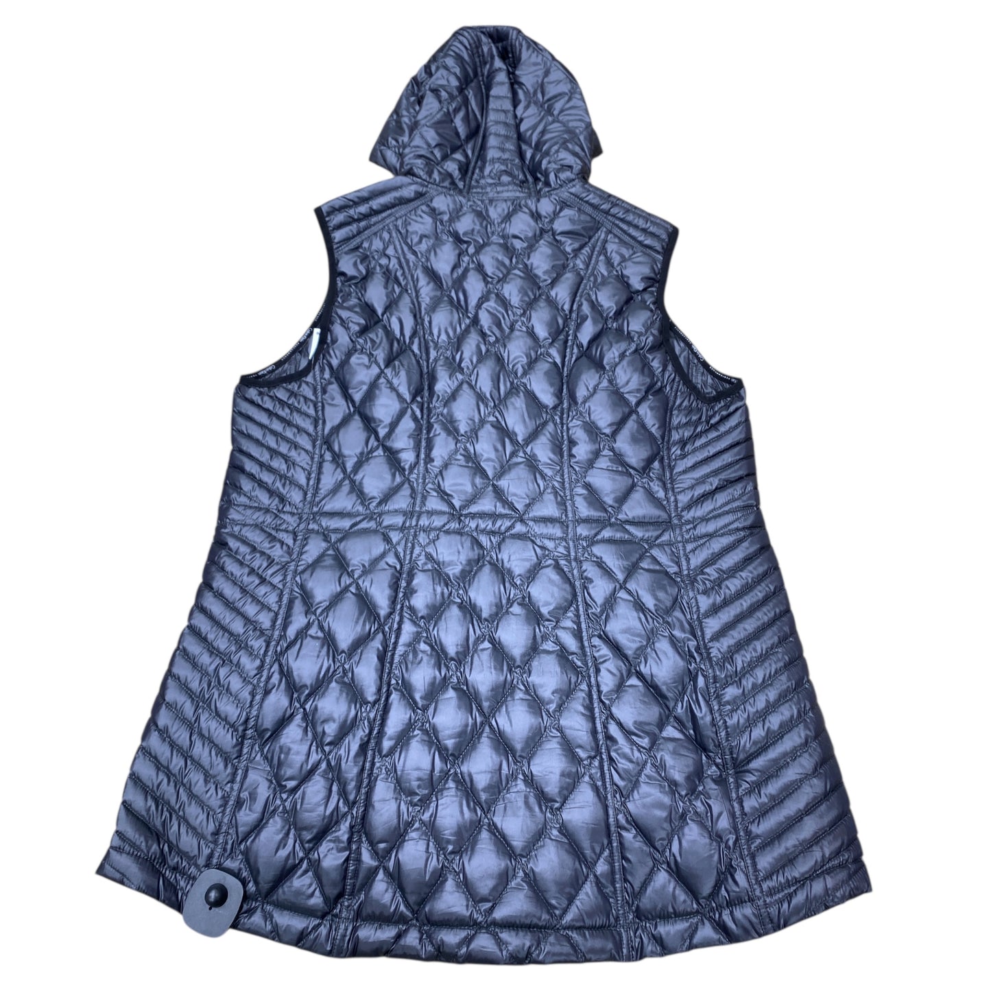 Vest Puffer & Quilted By Calvin Klein In Black, Size:Xl
