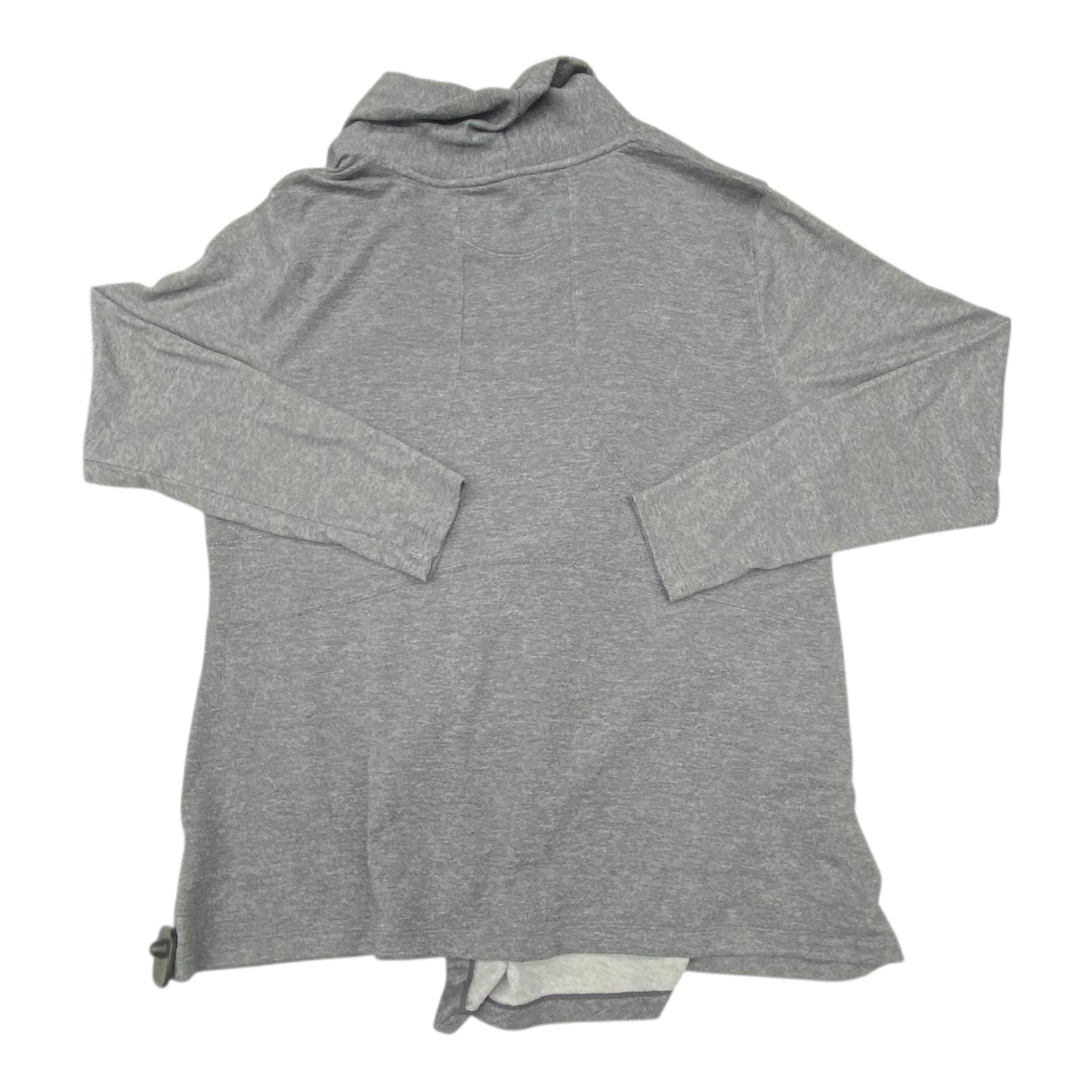 Sweater Cardigan By Calvin Klein In Grey, Size:1X