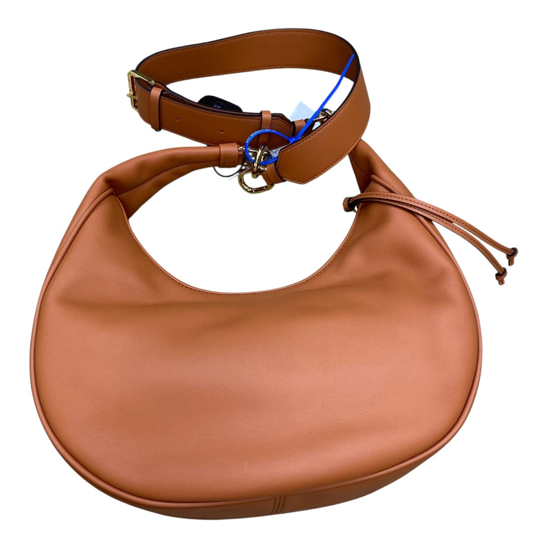 Handbag Luxury Designer By Mcm In Brown, Size:Medium