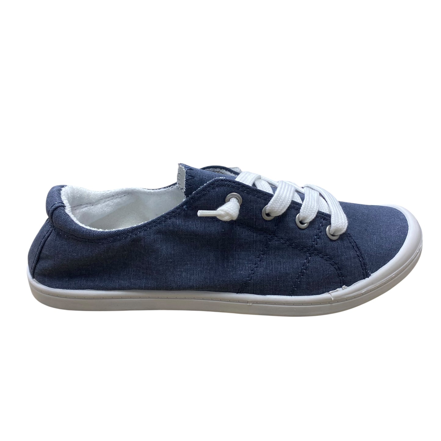 Shoes Flats By Soda In Blue, Size:9