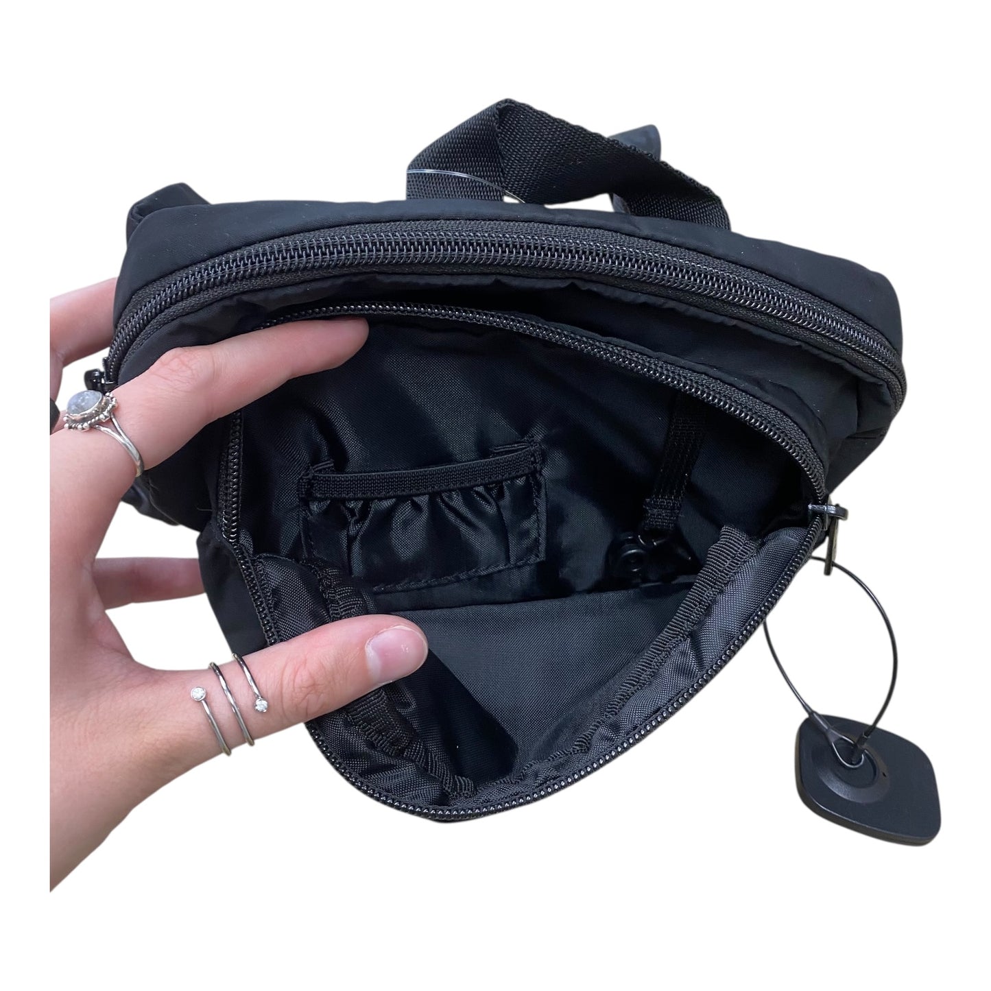 Belt Bag By Adidas In Black & White, Size:Small