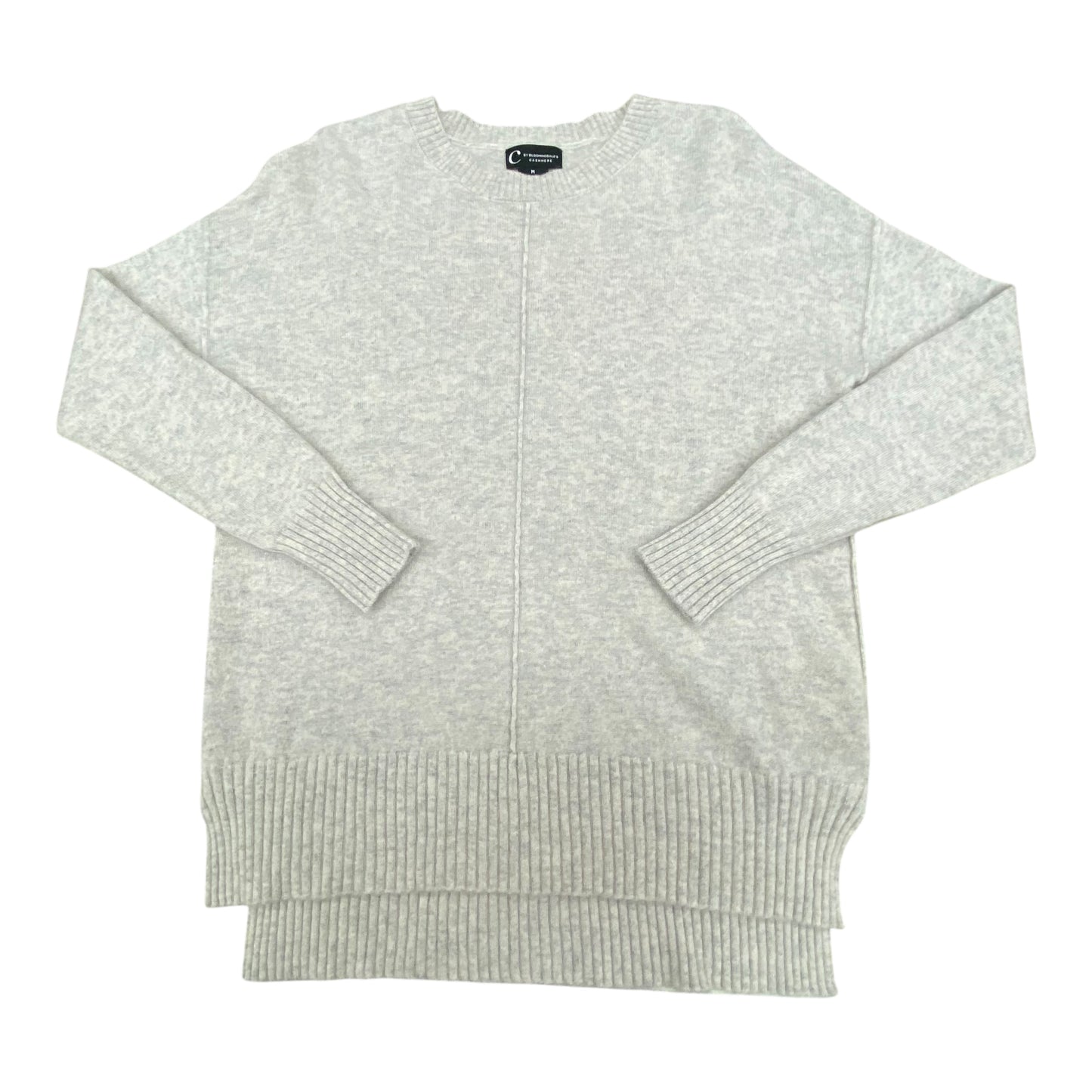 Sweater Cashmere By C By Bloomingdales In Grey, Size:M