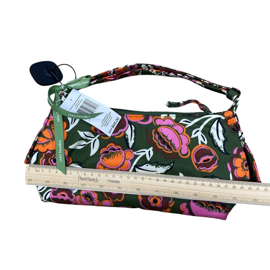 Handbag By Vera Bradley In Floral Print, Size:Small