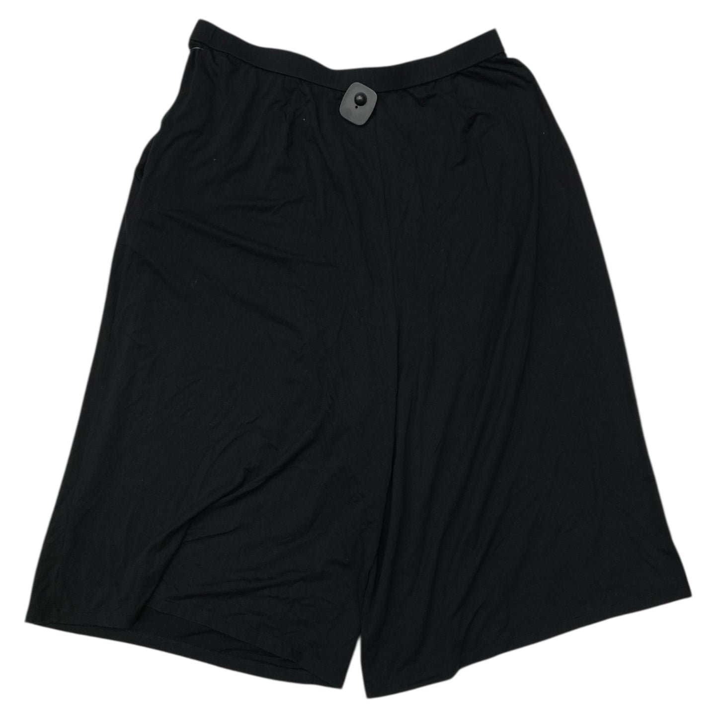 Pants Designer By Eileen Fisher In Black, Size:L