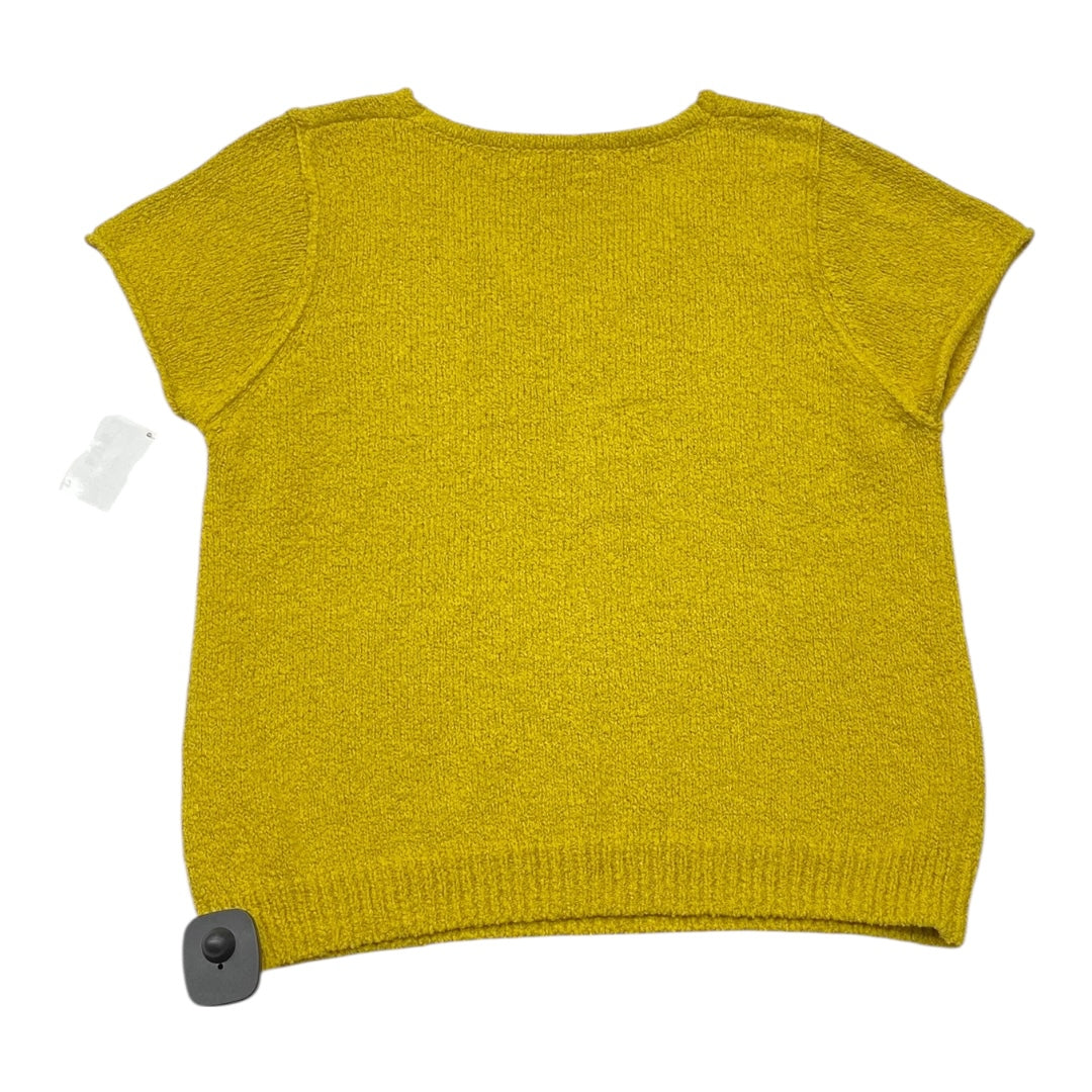 Sweater Ss By Anthropologie In Yellow, Size:Xs