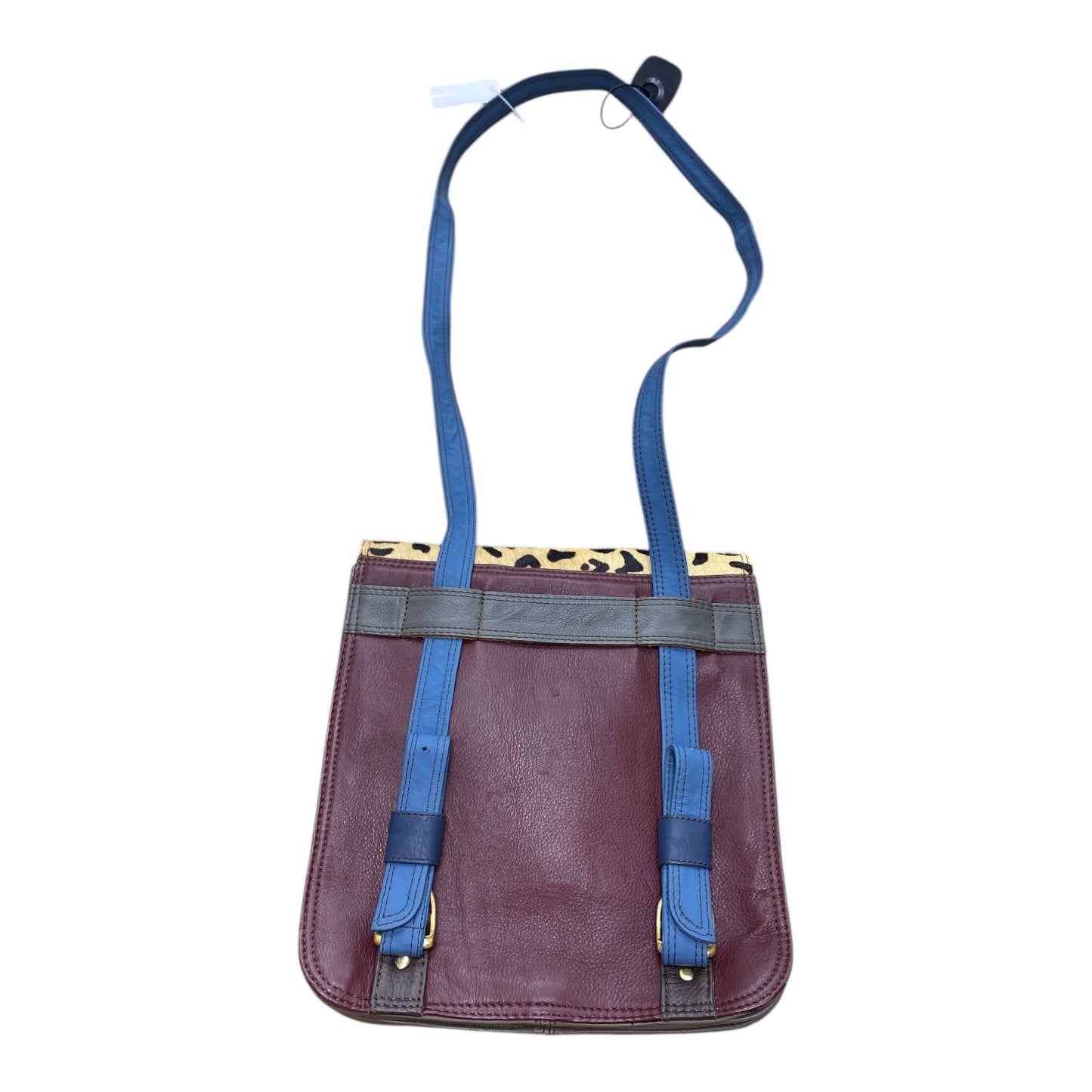 Handbag Leather By sakura In Multi, Size:Medium