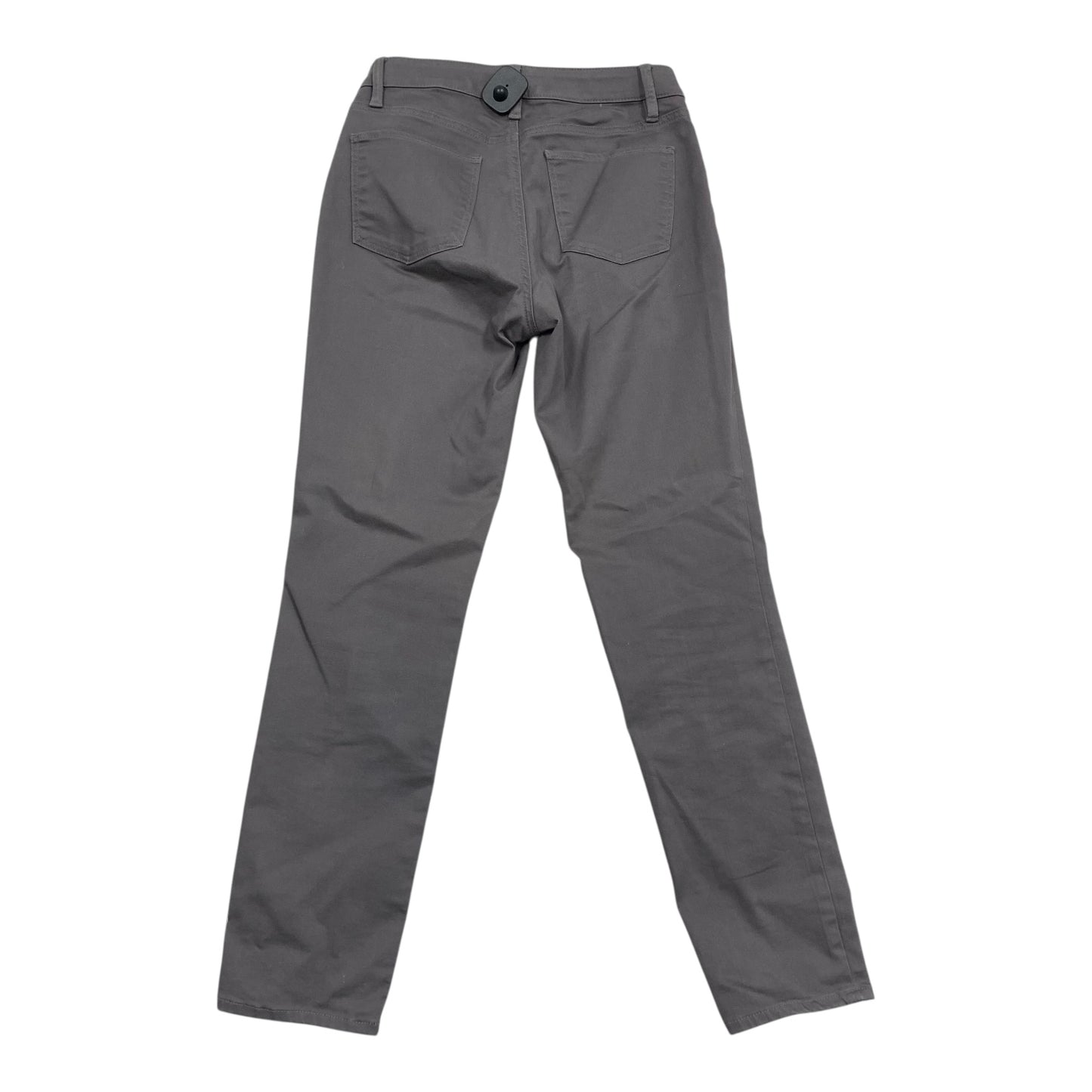 Jeans Straight By Talbots In Grey Denim, Size:4
