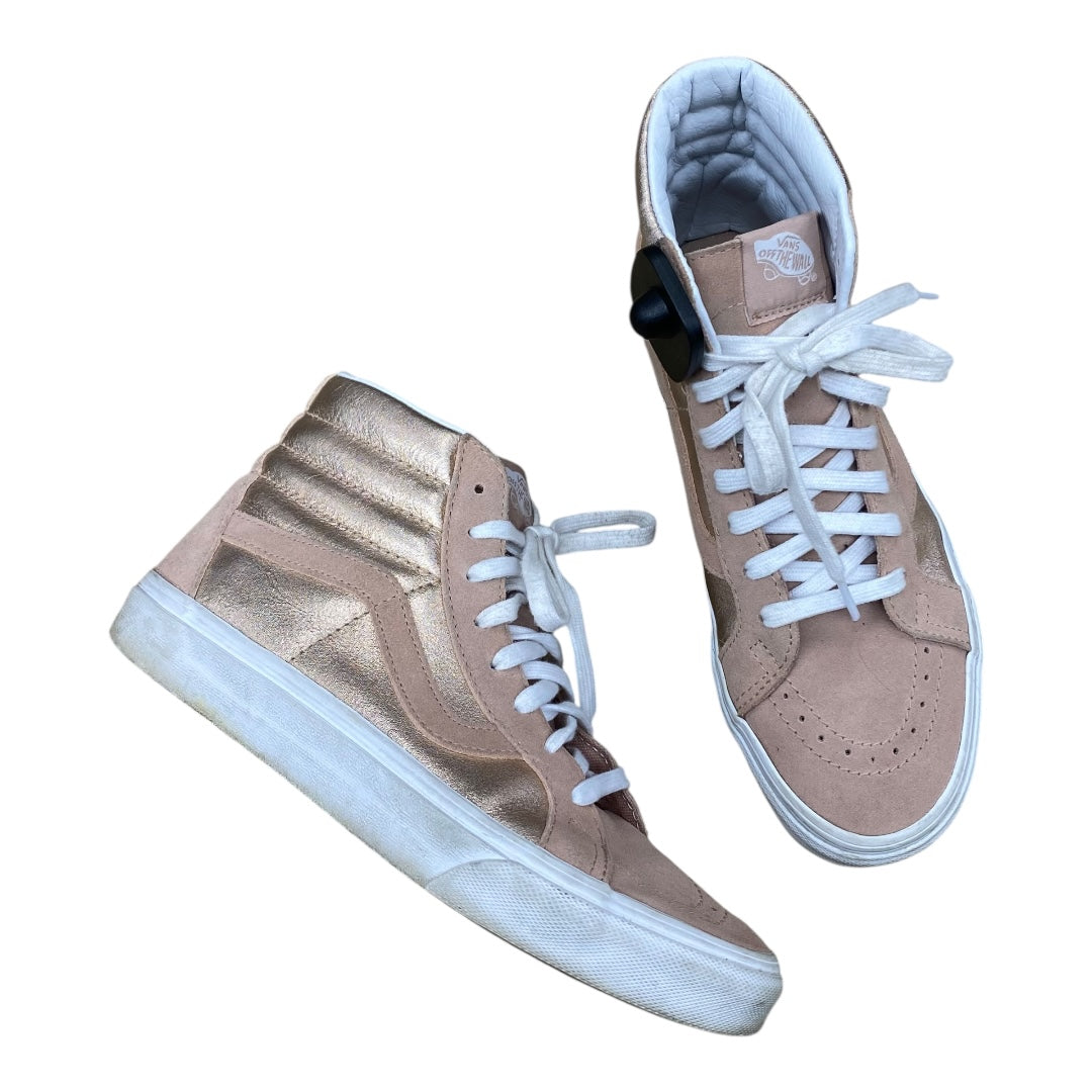 Shoes Sneakers By Vans In Pink, Size:9