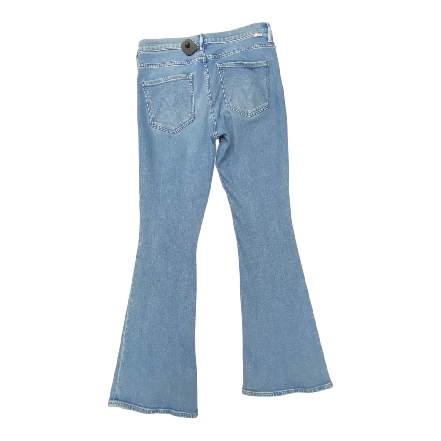 Jeans Flared By Mother In Blue Denim, Size:10