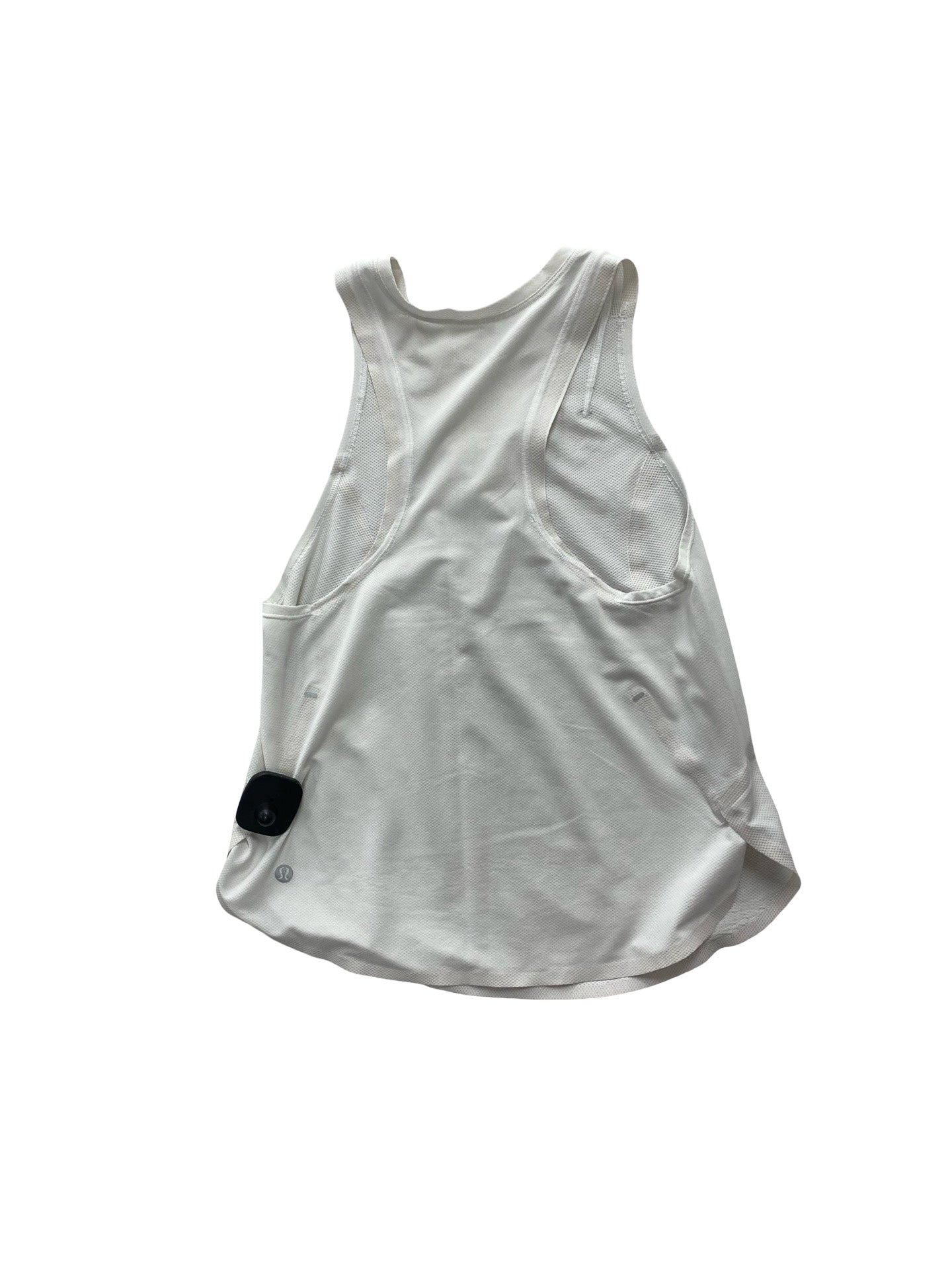 Athletic Tank Top By Lululemon In White, Size:S
