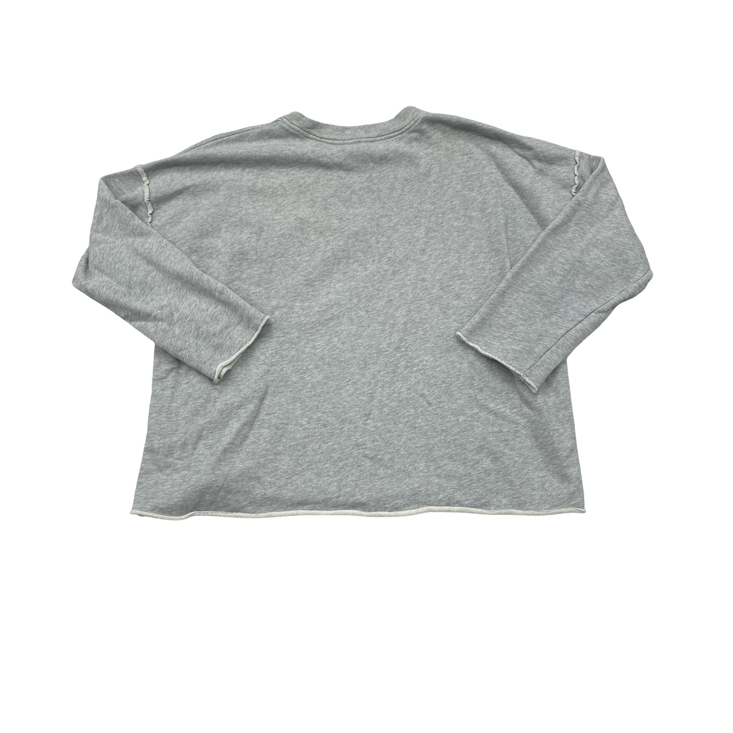 Sweatshirt Designer By Eileen Fisher In Grey, Size:L