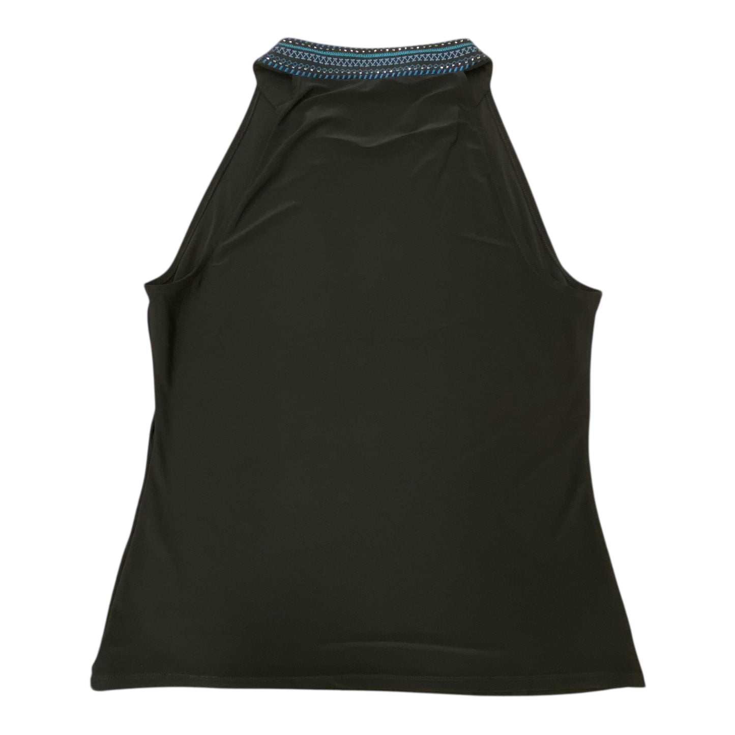 Top Sleeveless By White House Black Market In Black & Blue, Size:L