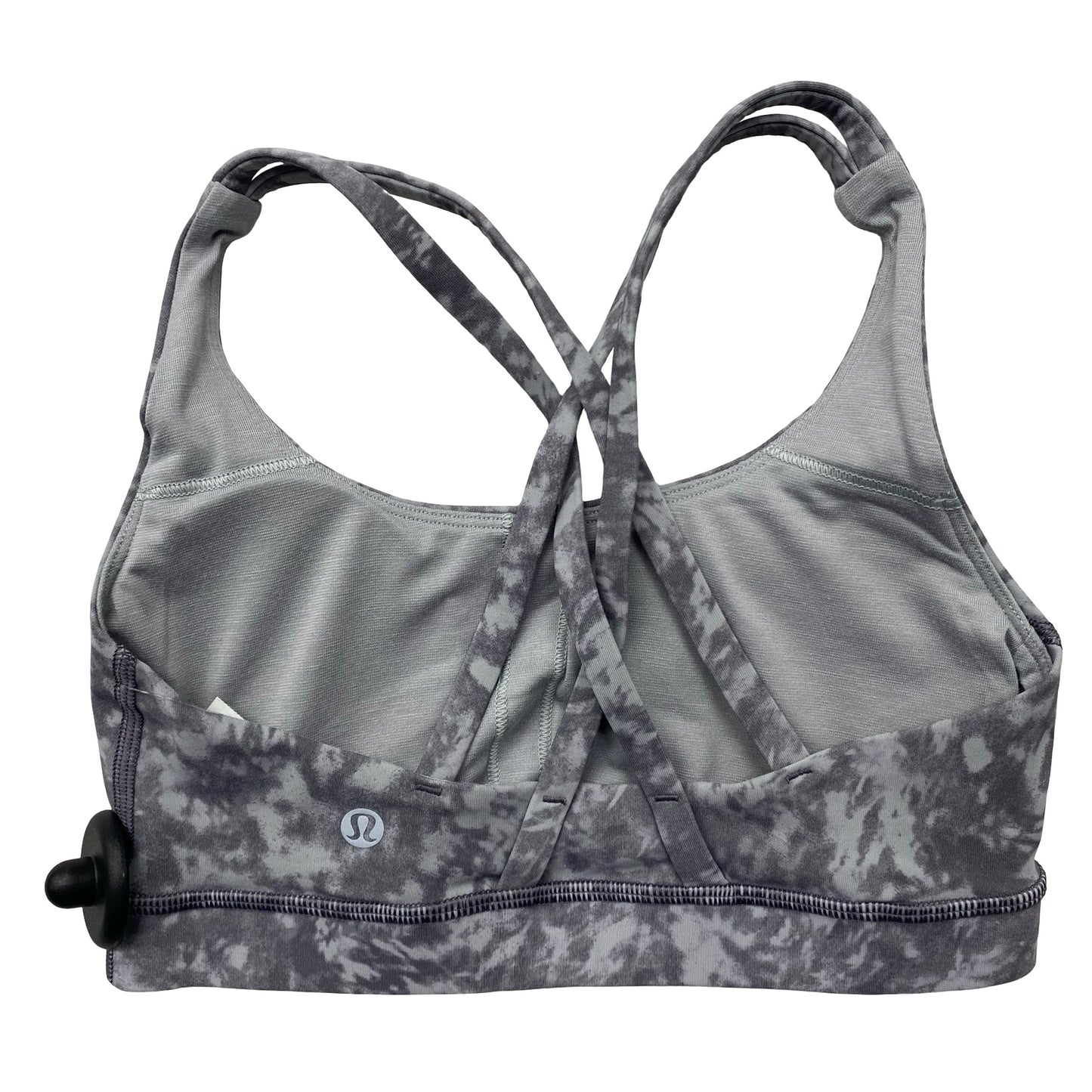 Athletic Bra By Lululemon In Grey, Size:4