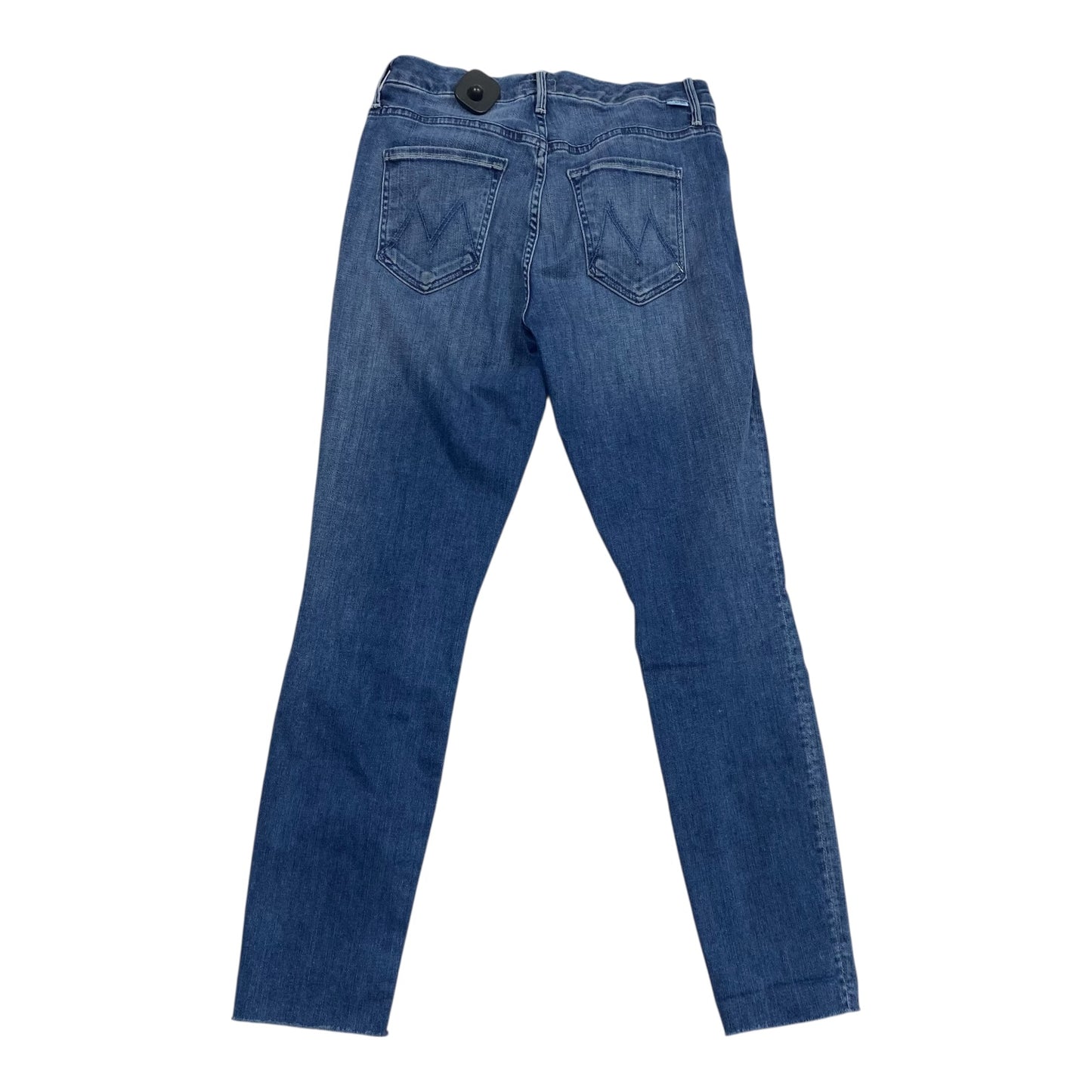 Jeans Skinny By Mother In Blue Denim, Size:4