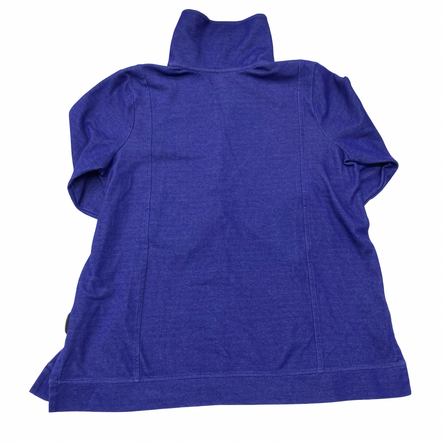 Sweatshirt Collar By J. Jill In Purple, Size:Xl