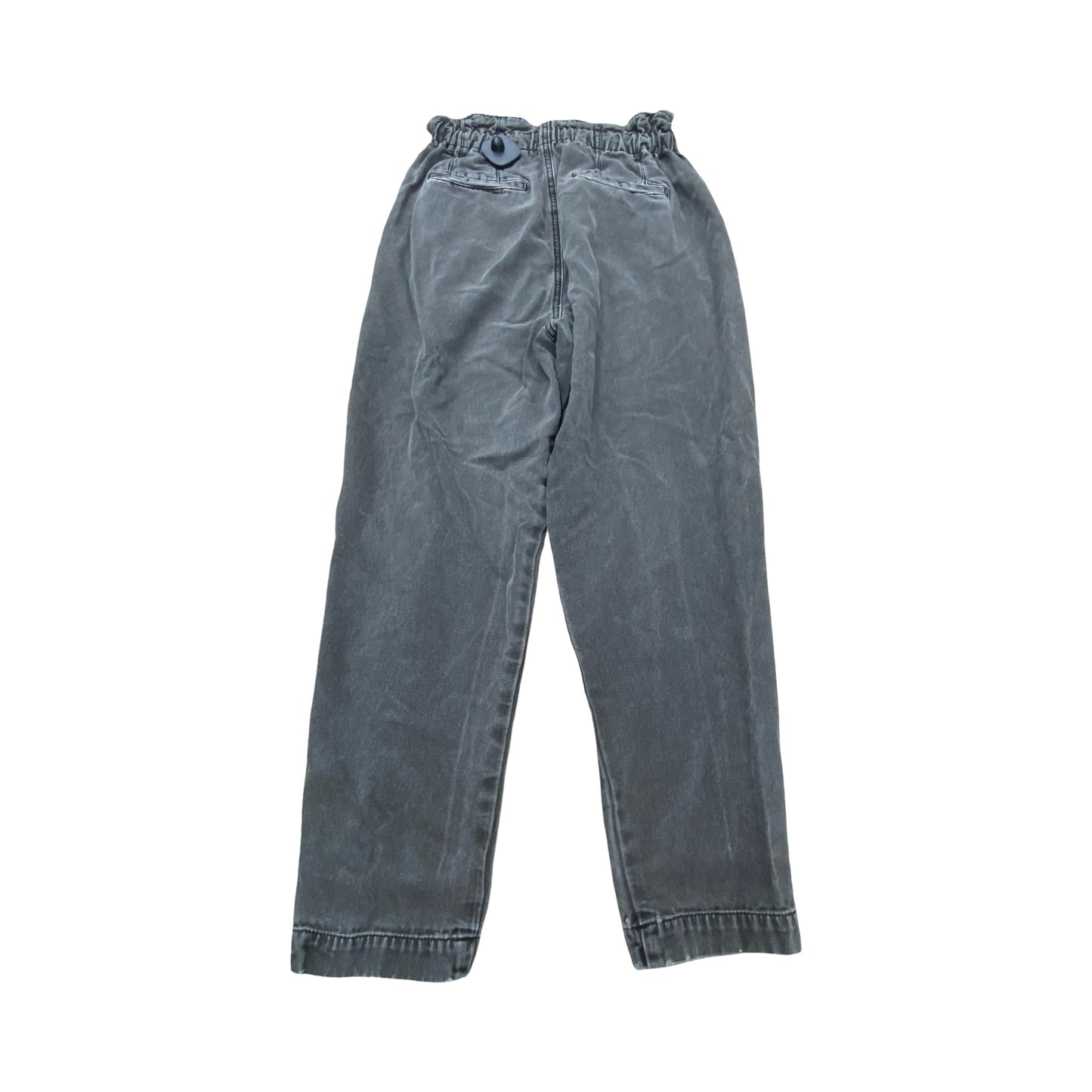 Jeans Straight By Free People In Grey Denim, Size:Xs