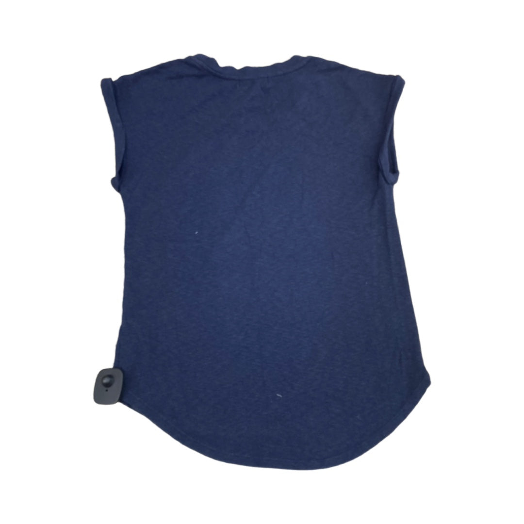Top Sleeveless By Marled In Navy, Size:Xs