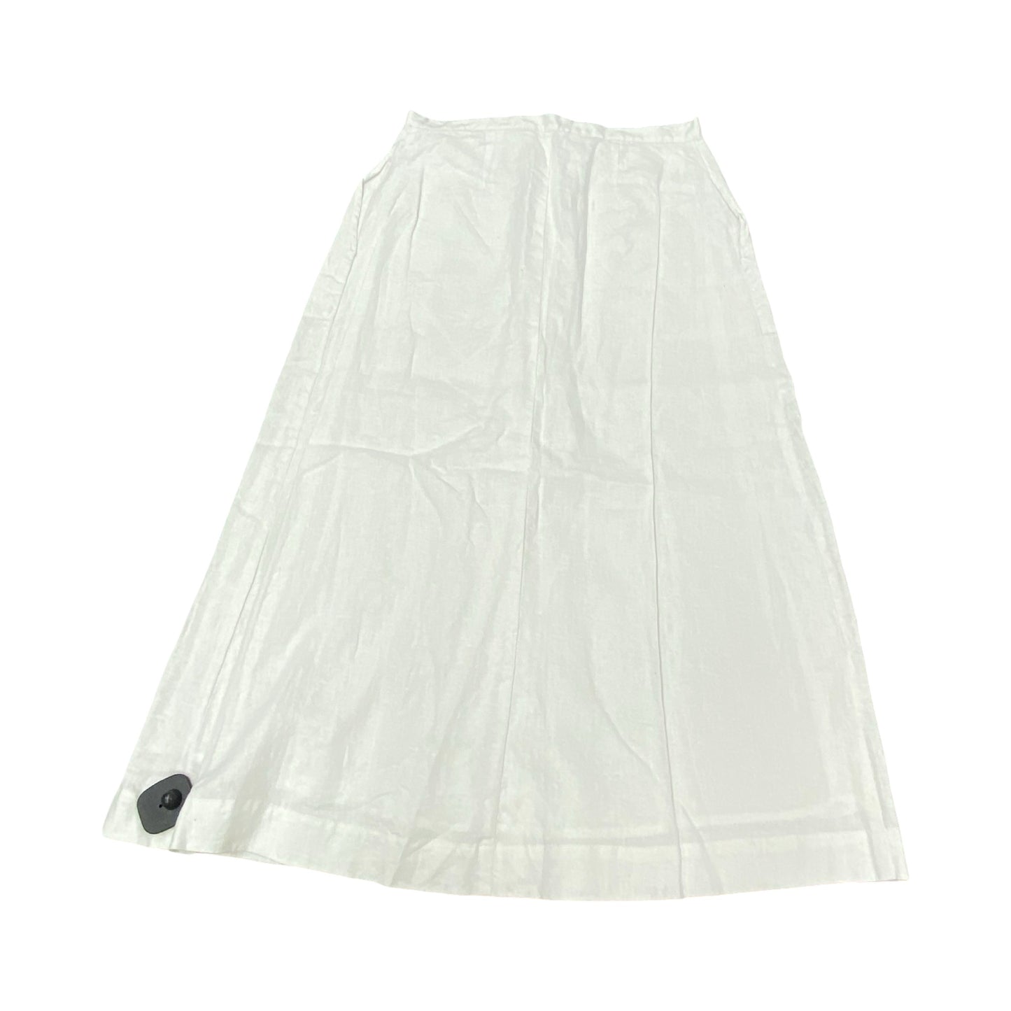 Skirt Maxi By Elan In White, Size:M