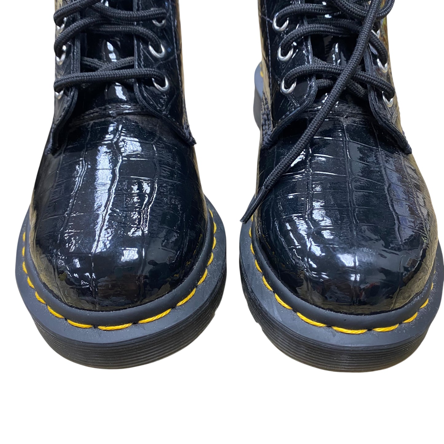 Boots Ankle Flats By Dr Martens In Black, Size:7
