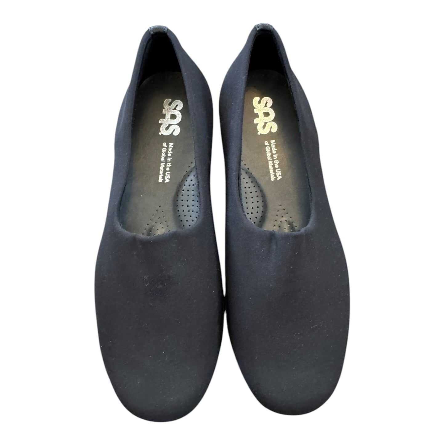 Shoes Flats By Sas In Black, Size:8