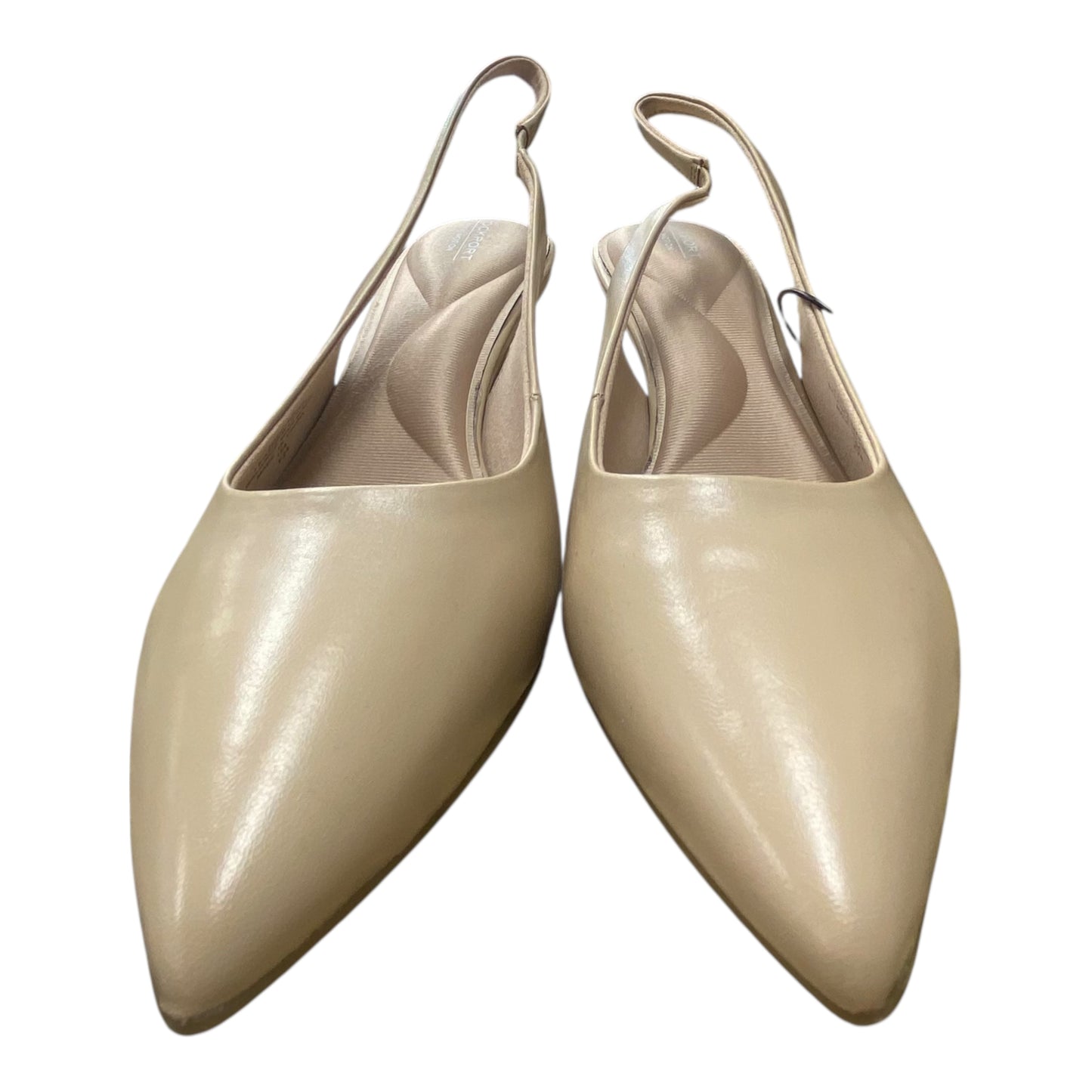 Shoes Heels Kitten By Rockport In Tan, Size:7.5