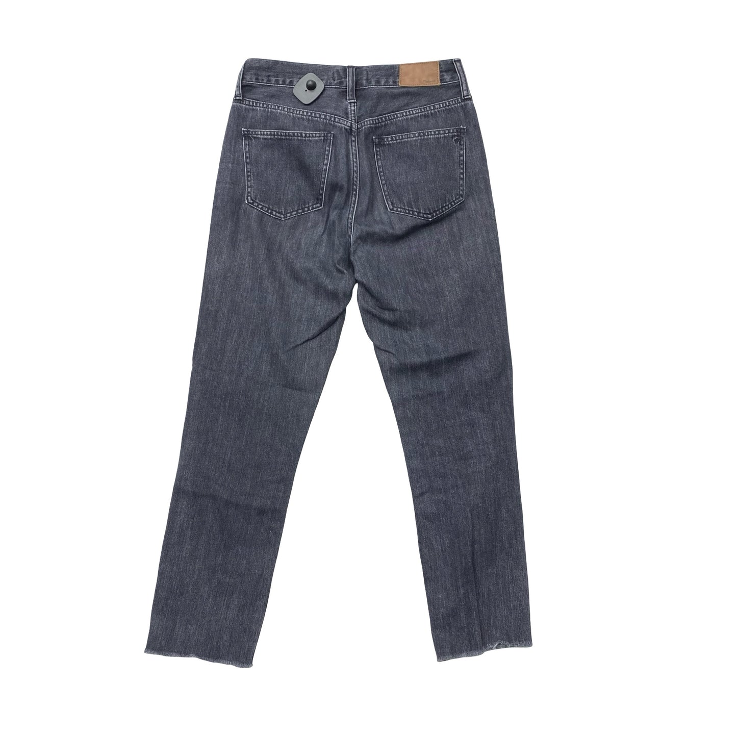 Jeans Straight By Madewell In Black Denim, Size:2