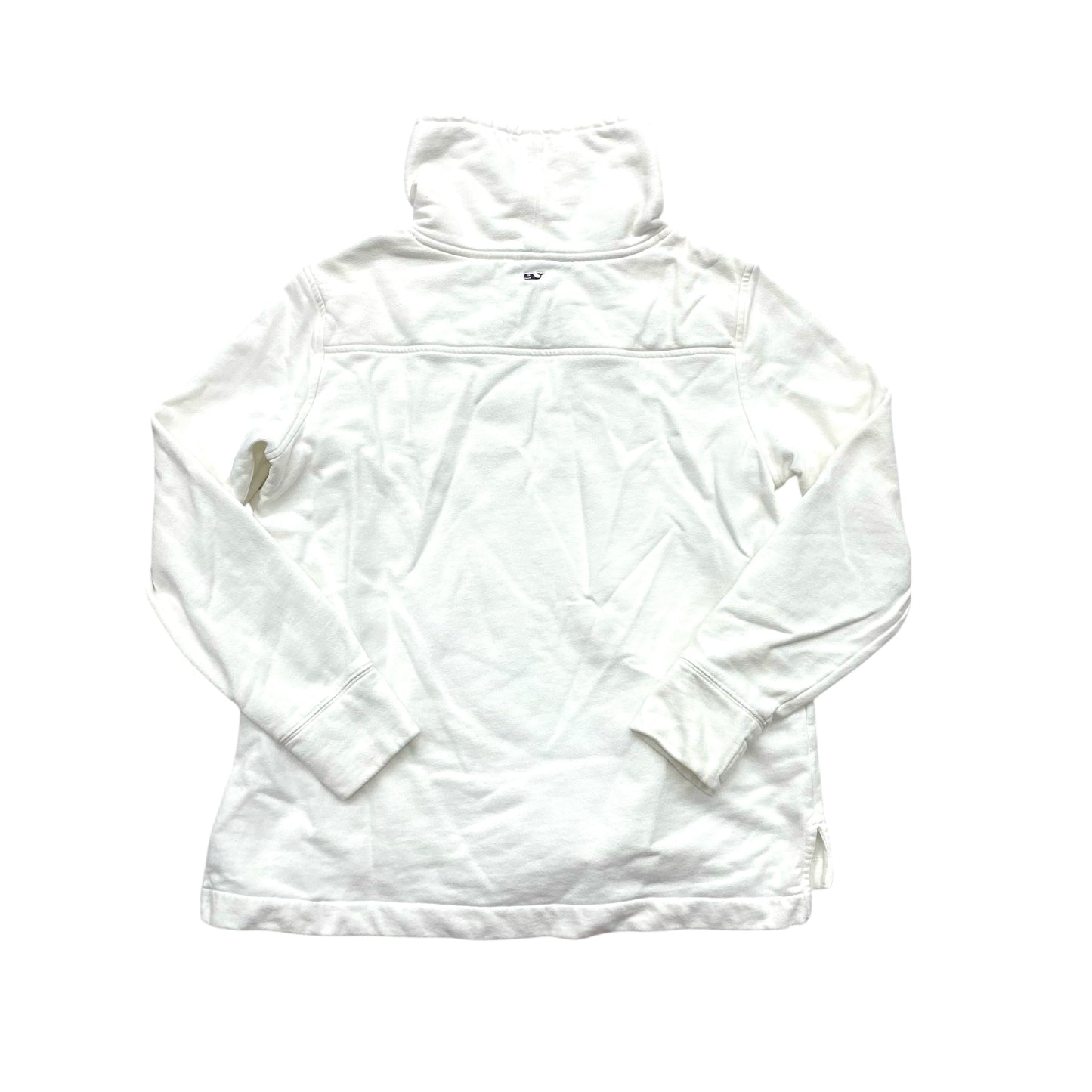 Athletic Sweatshirt Collar By Vineyard Vines In White, Size:S