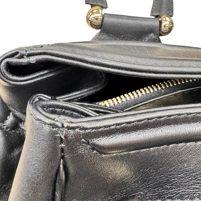 Handbag Luxury Designer By Burberry In Black, Size:Medium 14”Lx7.5”Hx6.5”W)