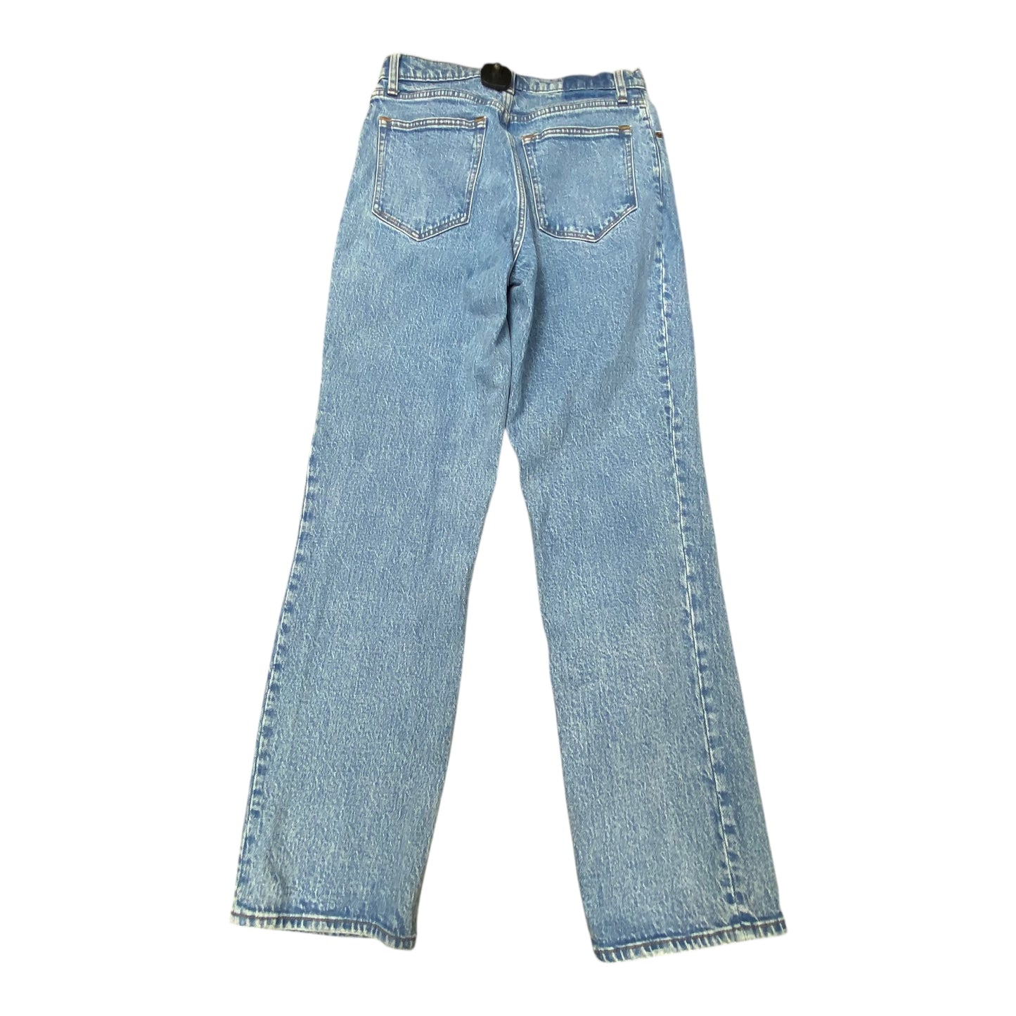 Jeans Straight By Abercrombie And Fitch In Blue Denim, Size:8